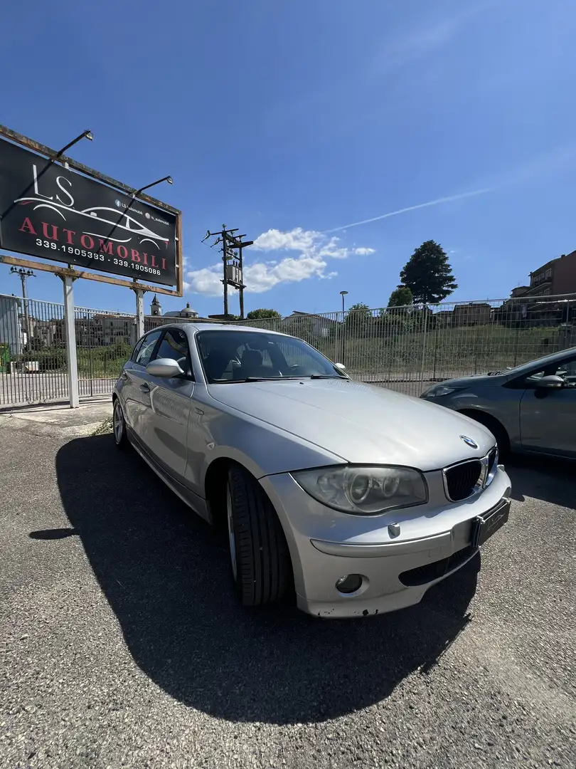 BMW 120 120d Attiva dpf Argent - 2