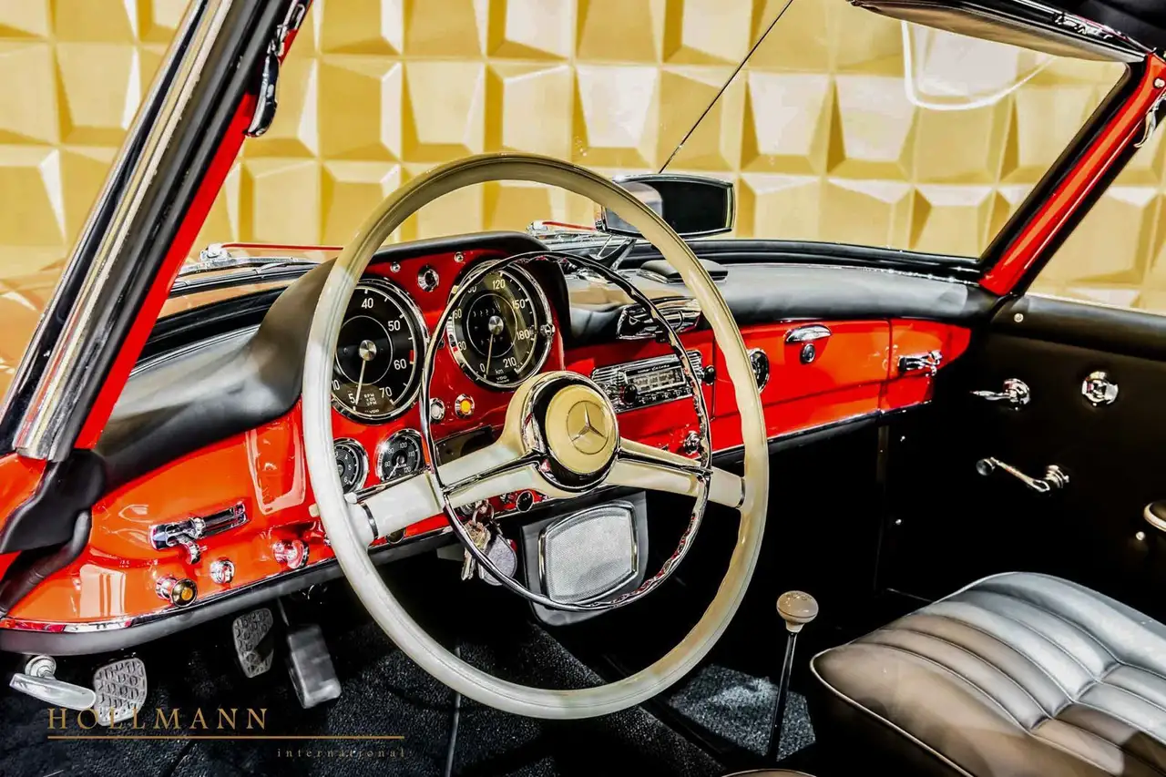Mercedes-Benz 190 SL + RESTORED + FIRE RED, foto 7