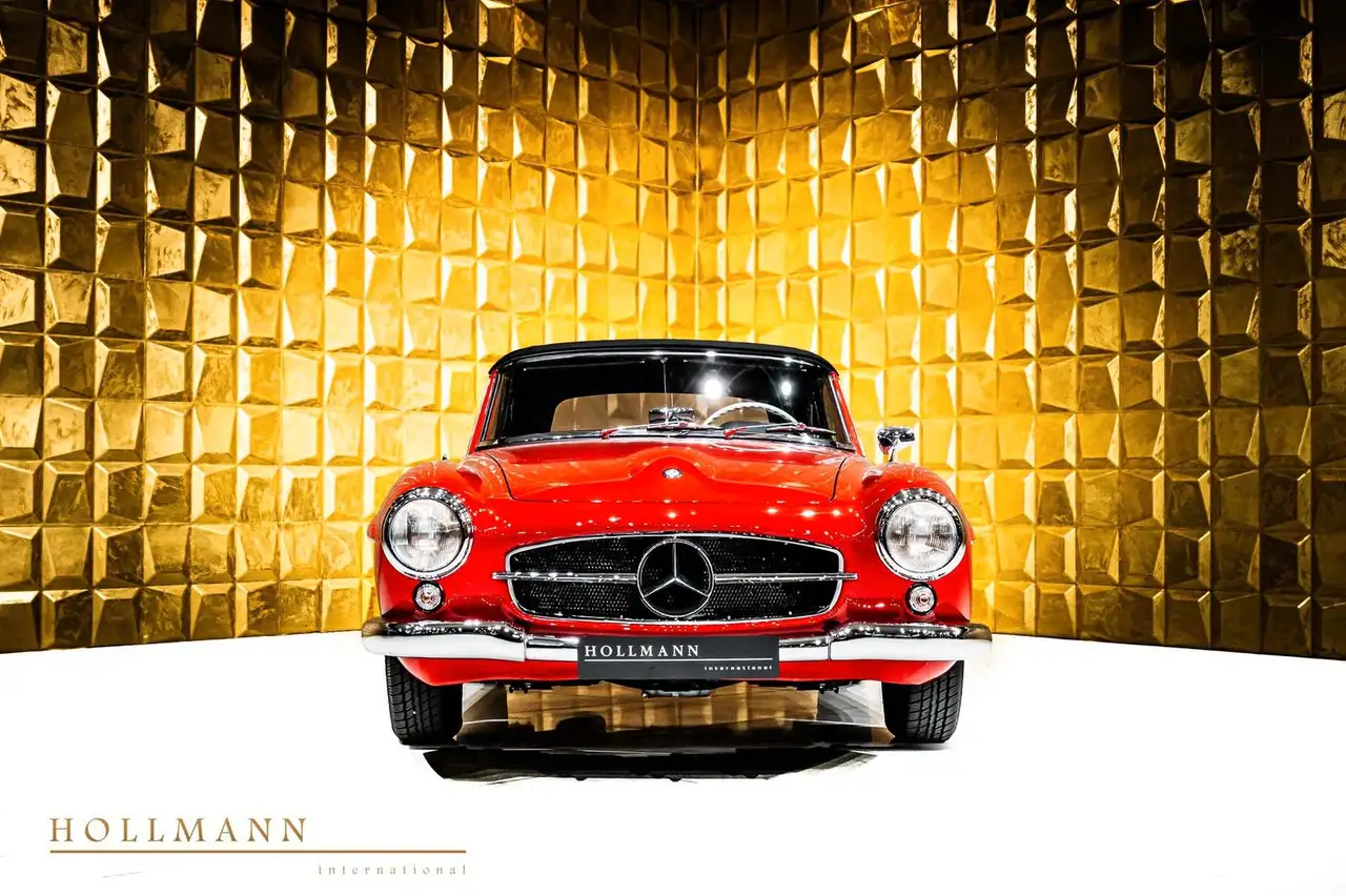 Mercedes-Benz 190 SL + RESTORED + FIRE RED, foto 5