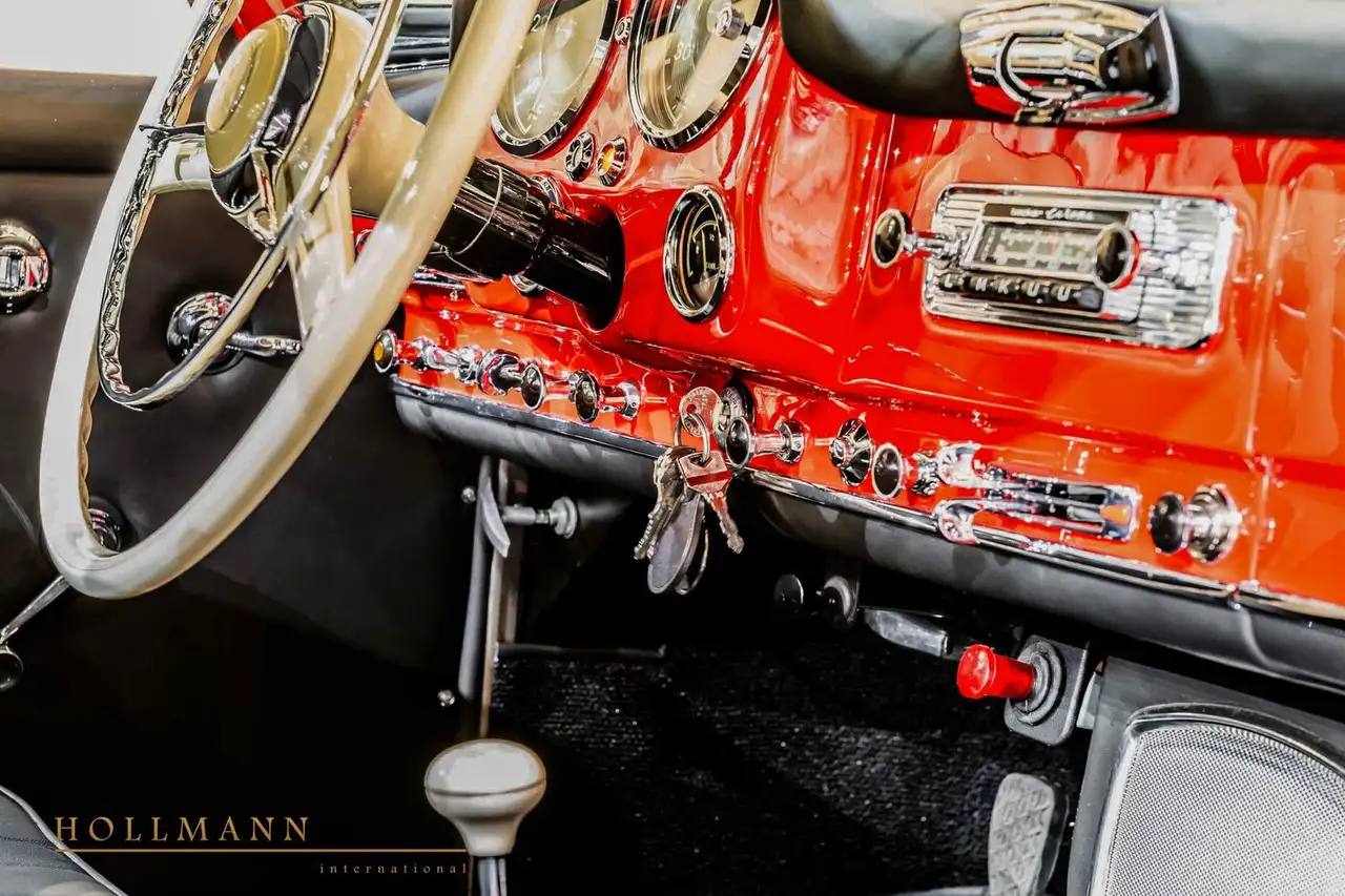Mercedes-Benz 190 SL + RESTORED + FIRE RED, foto 9