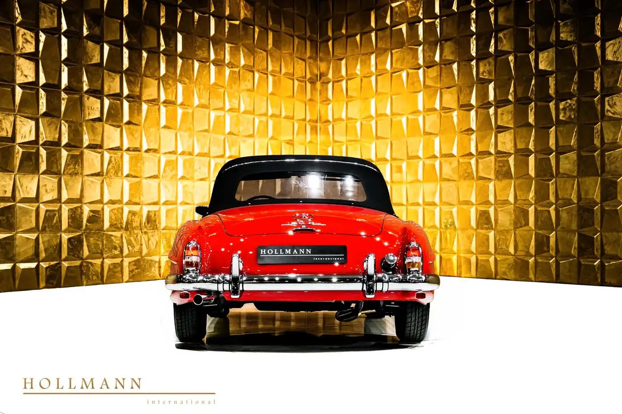 Mercedes-Benz 190 SL + RESTORED + FIRE RED, foto 3