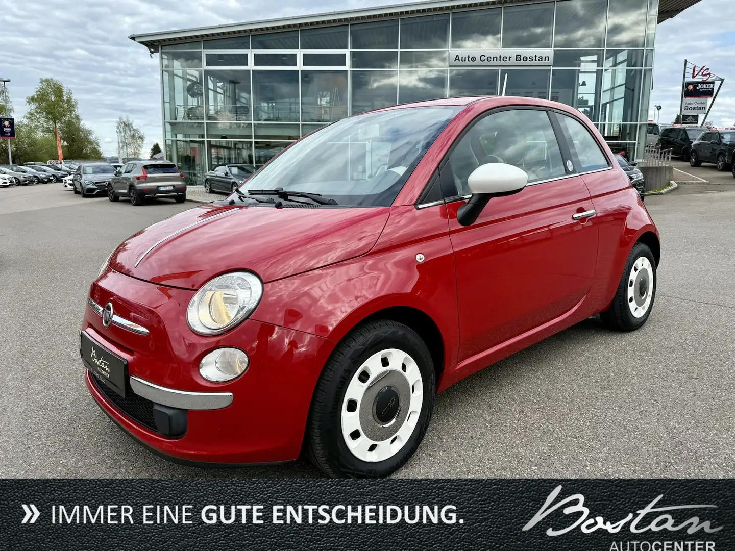 Fiat 500 HAPPY EDITION/PARKSENSOR/1.HAND/KLIMAA. Rot - 1