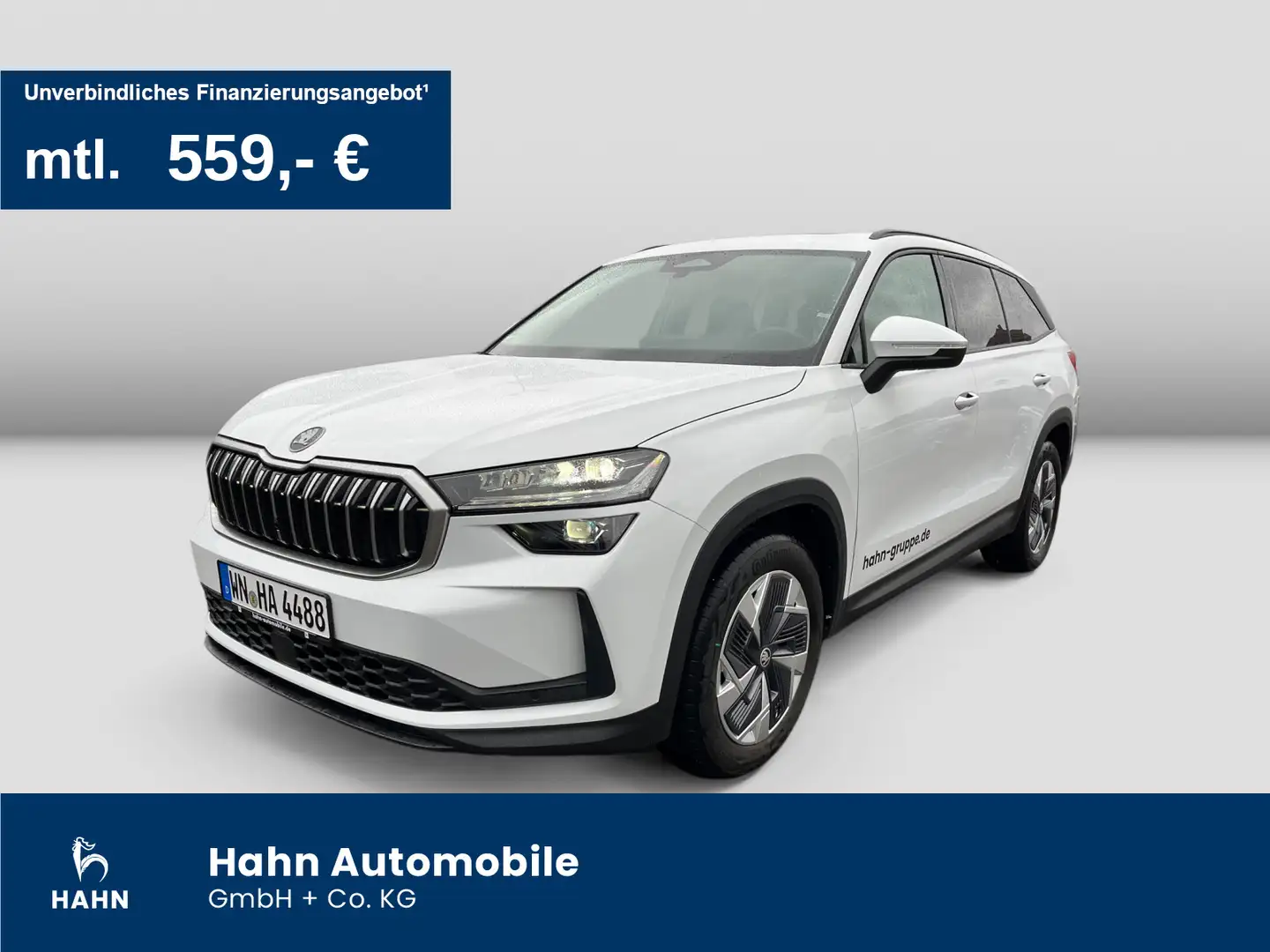Skoda Kodiaq 2.0TDI DSG 4x4 Selection Pano Matrix AHK Weiß - 1