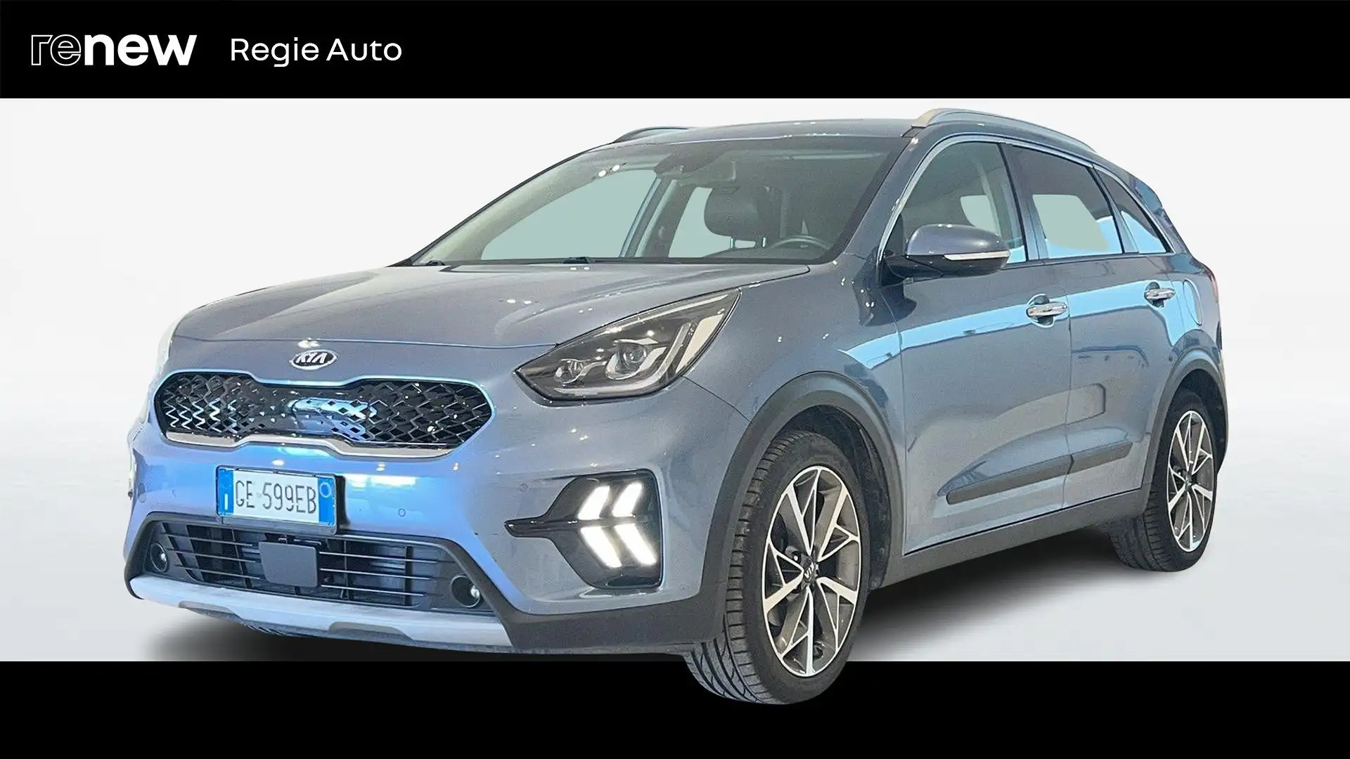 Kia Niro 1.6 GDI HEV STYLE 2WD DCT Bleu - 1