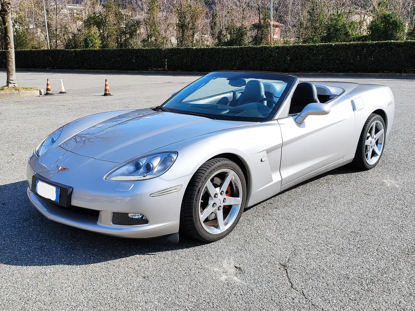 Corvette C6 Convertible Corvette C6 2004 Convertibile Cabrio 6.0 V8 manual Silber - 1