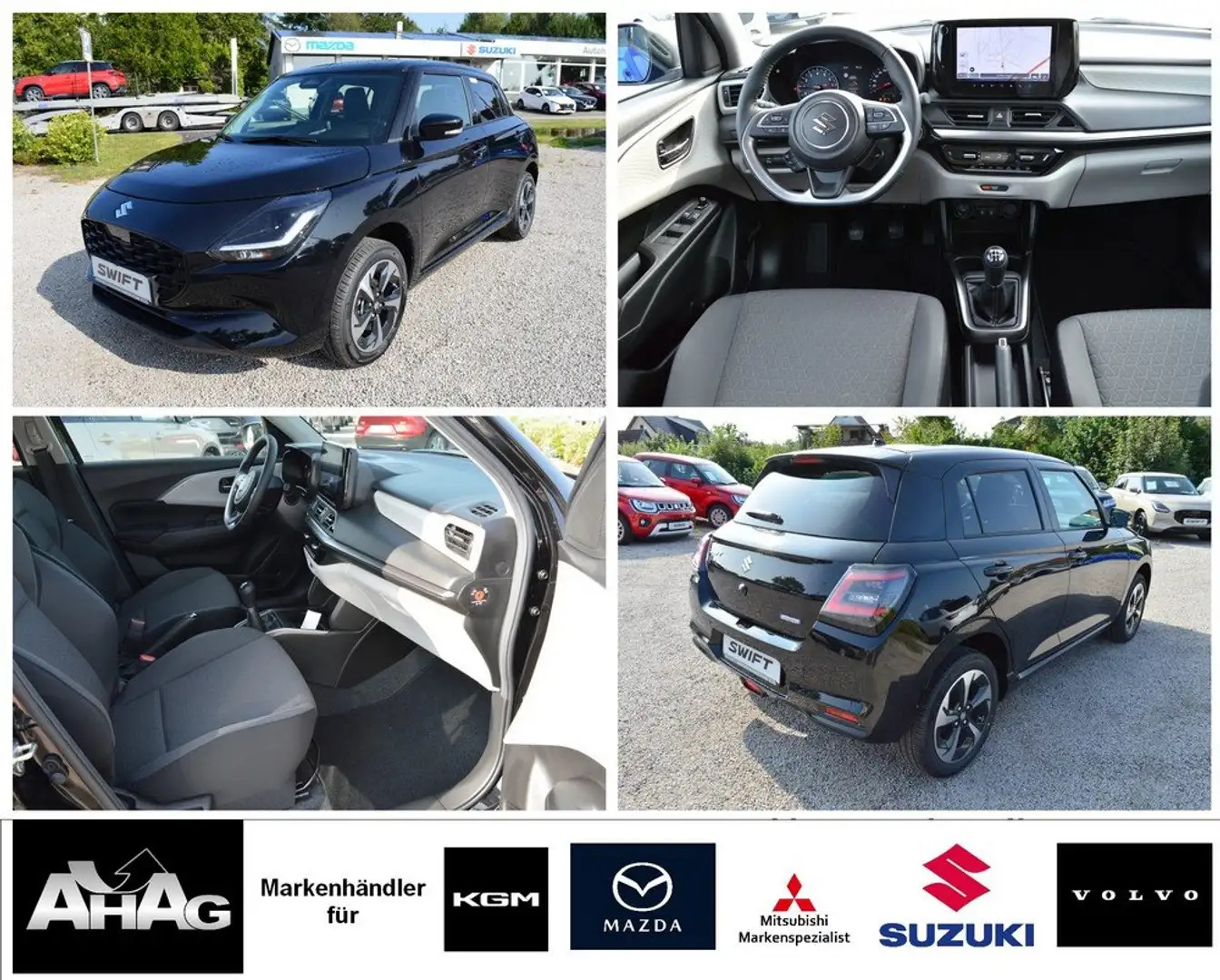 Suzuki Swift 1.2 Dualjet Hybrid 4x4 Comfort+ *Voll* Schwarz - 1