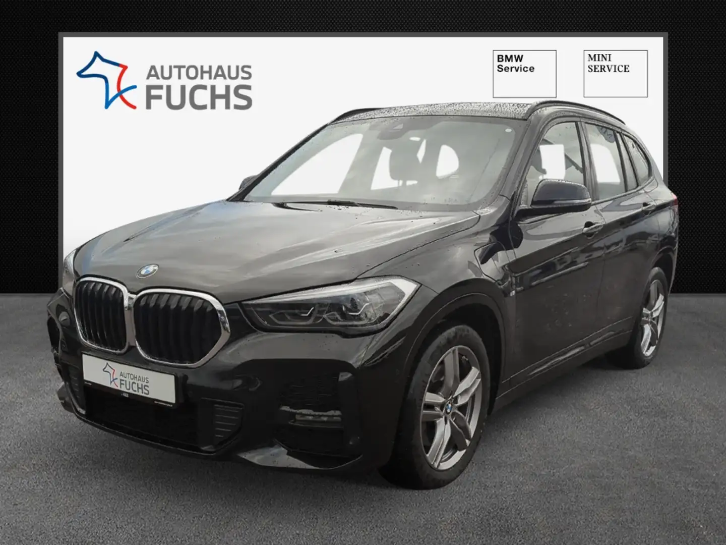 BMW X1 xDrive25e M Sport NAVI LED Park-Assistent Sitzheiz Noir - 1