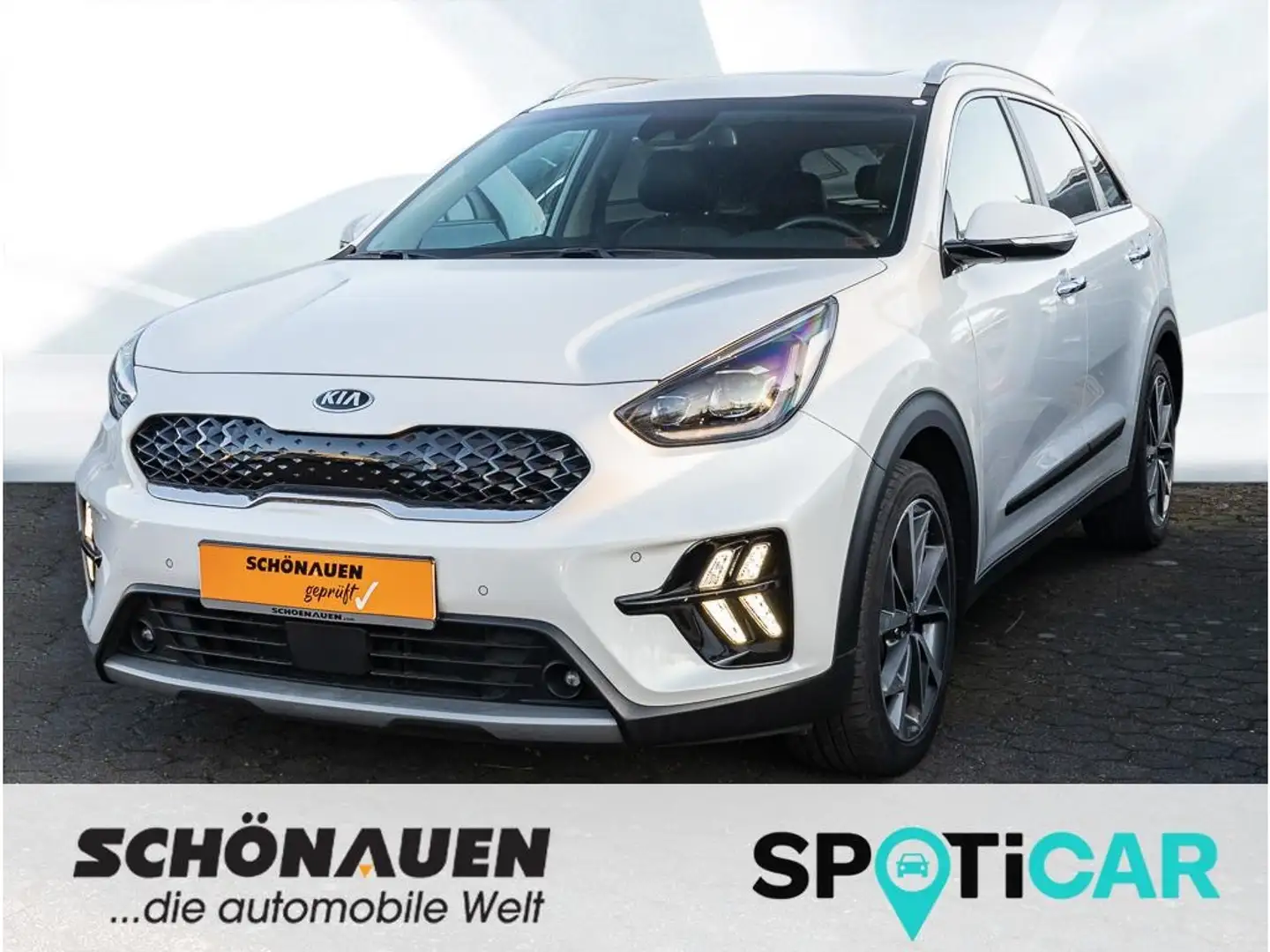 Kia Niro SPIRIT 1.6 GDI HEV AUT. +S/LHZ+NAVI+RFK+MET Weiß - 1