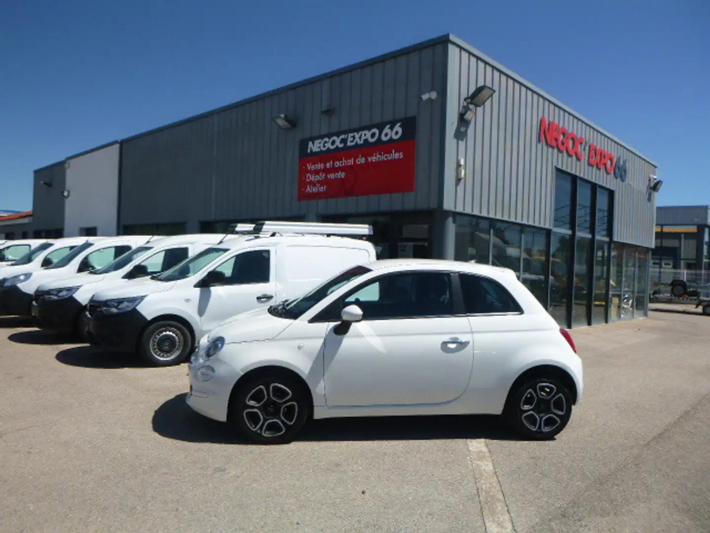 Fiat 500 Club Blanc - 1