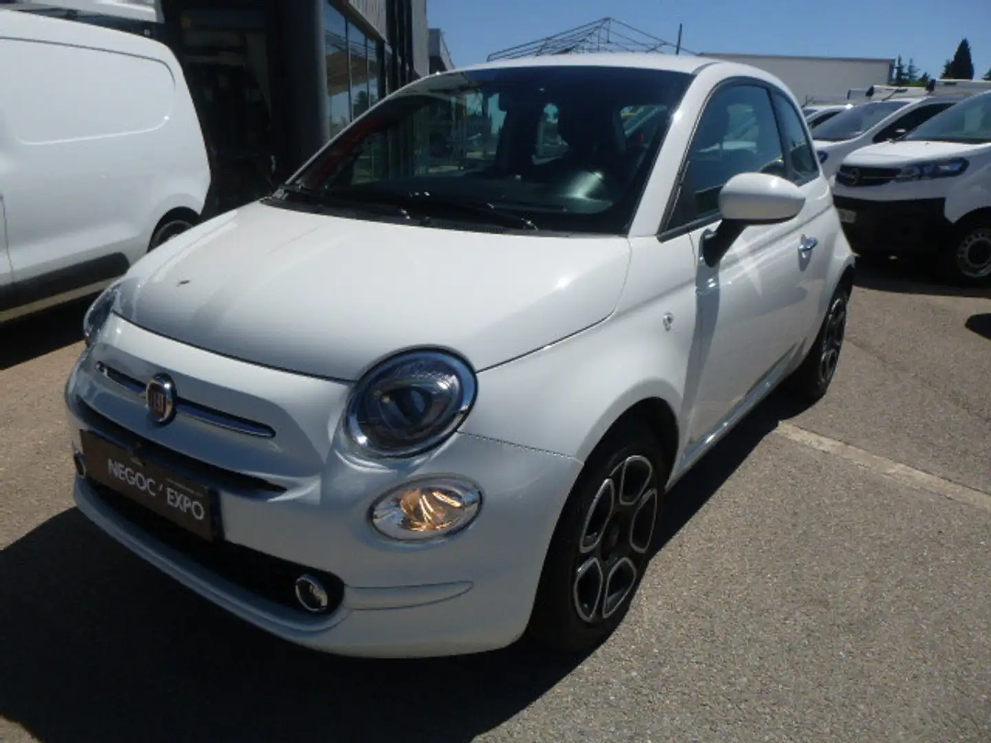 Fiat 500 Club Blanc - 2