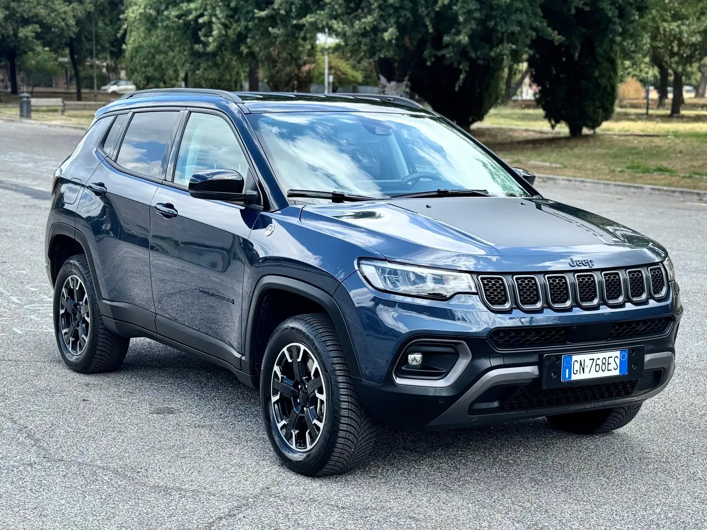 Jeep Compass Trailhawk 4XE PHEV 240cv Bleu - 2