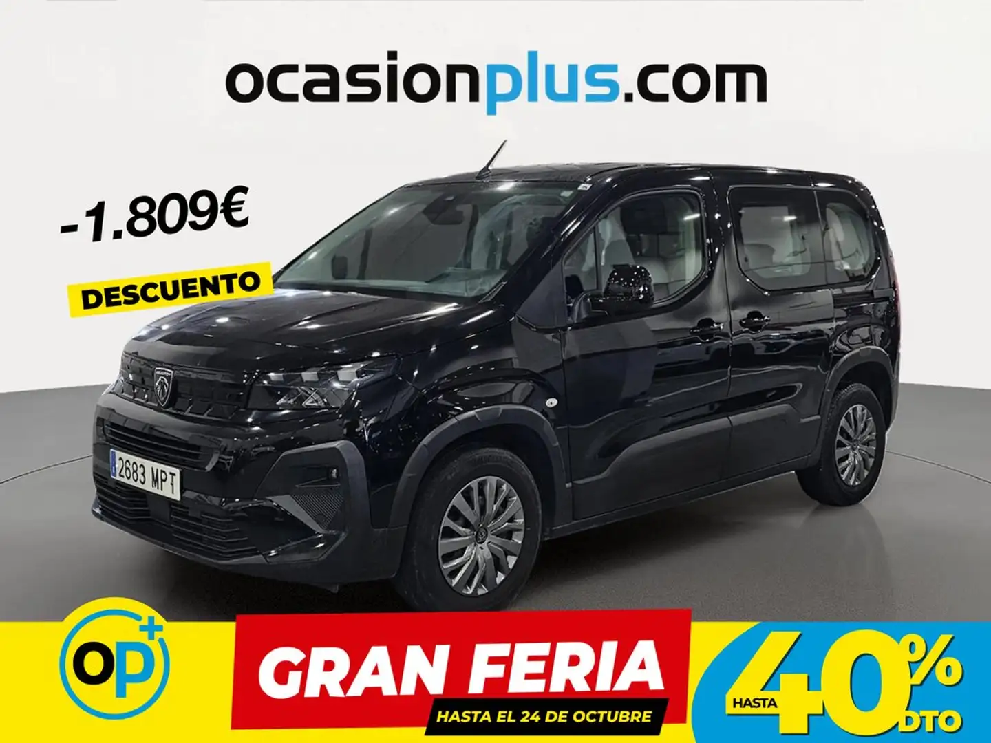 Peugeot Rifter 1.5BlueHDi S&S Standard Allure 100 Negro - 1