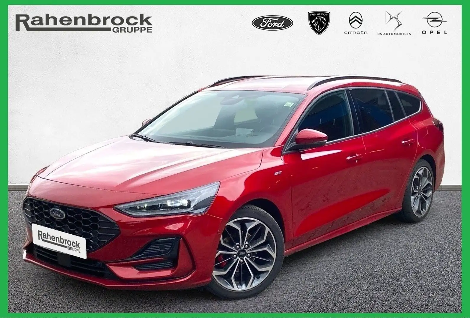 Ford Focus Turnier ST Line X MHEV - AUTOMATIK Rot - 1