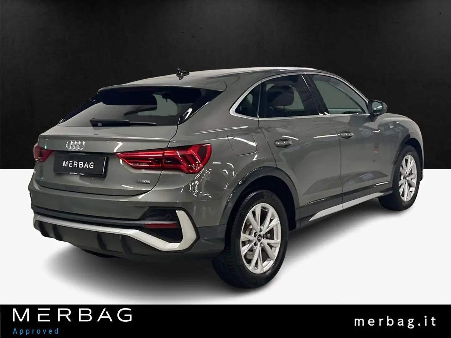 Audi Q3 40 TFSI quattro S tronic S line edition Gris - 2