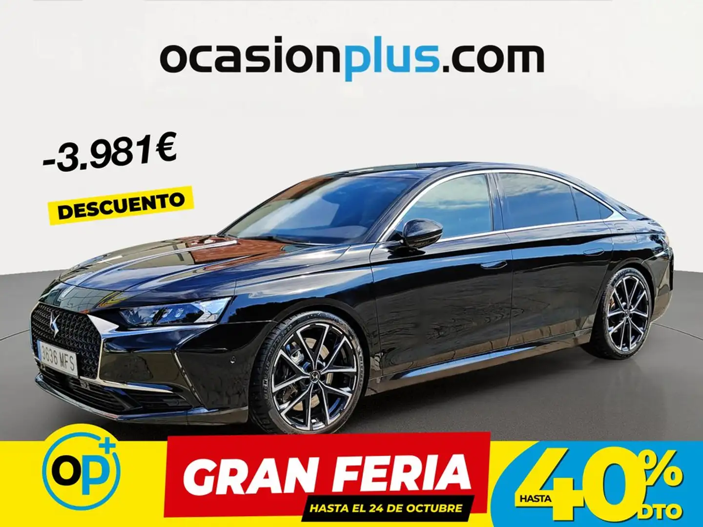 DS Automobiles DS 9 E-Tense Rivoli + Aut. 360 4x4 Negro - 1