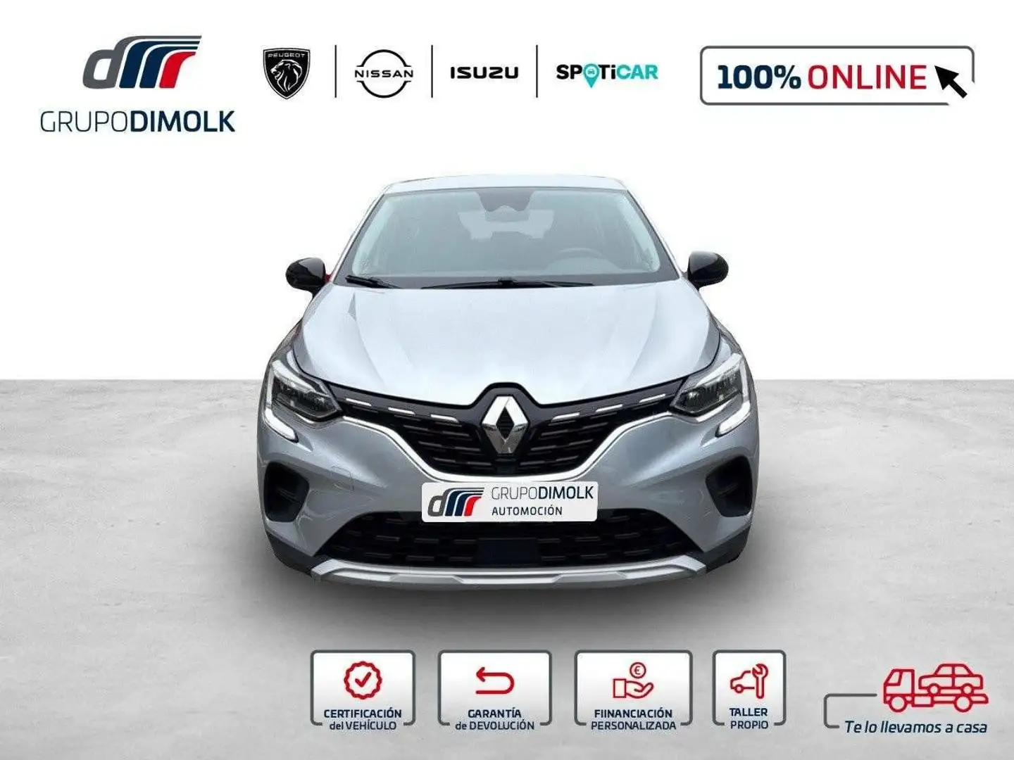 Renault Captur TCe Zen 74kW Gris - 2