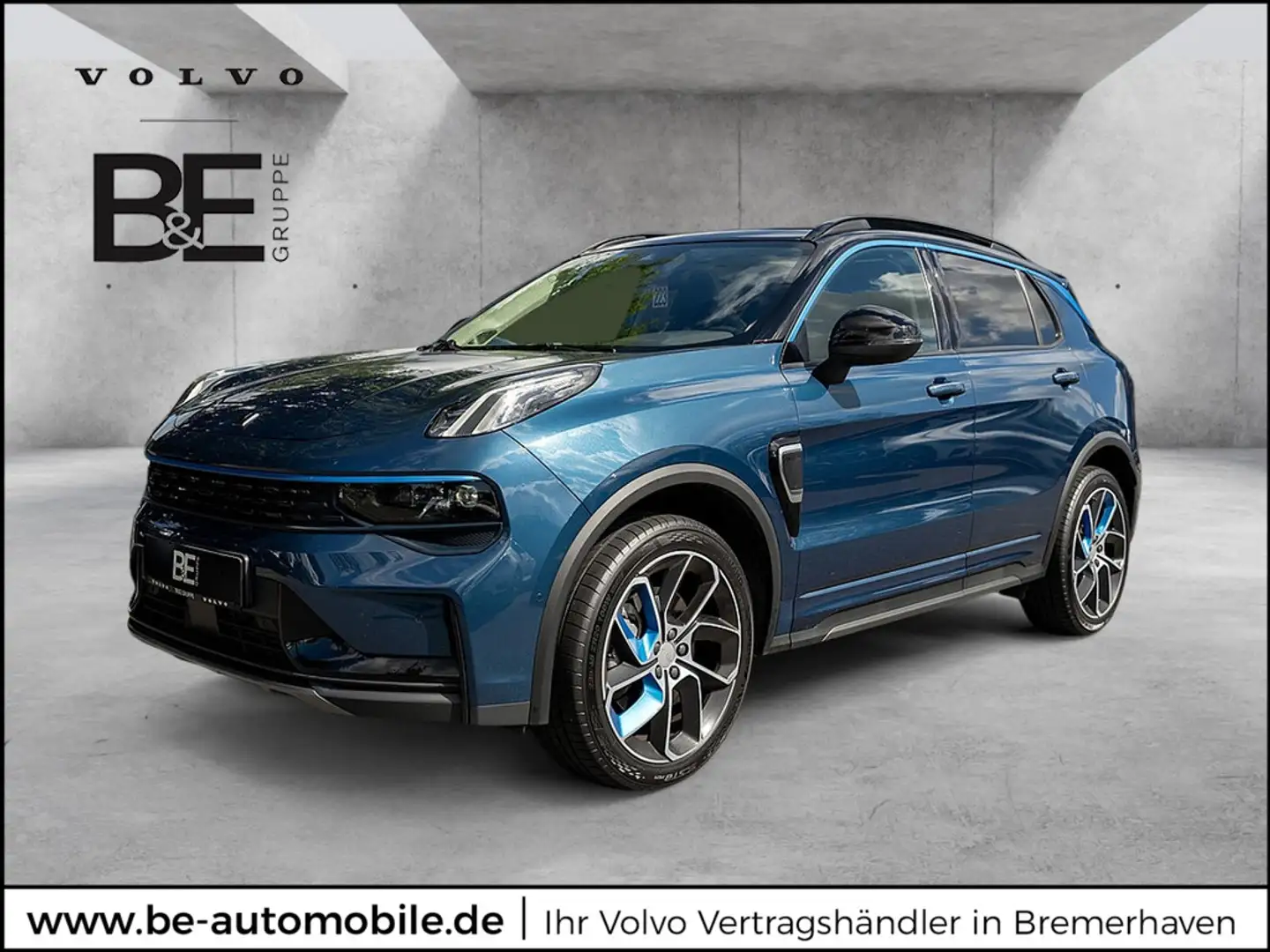 Lynk & Co 01 PHEV MY21 LED SHZ NAVI ACC PANORAMADACH Blauw - 1