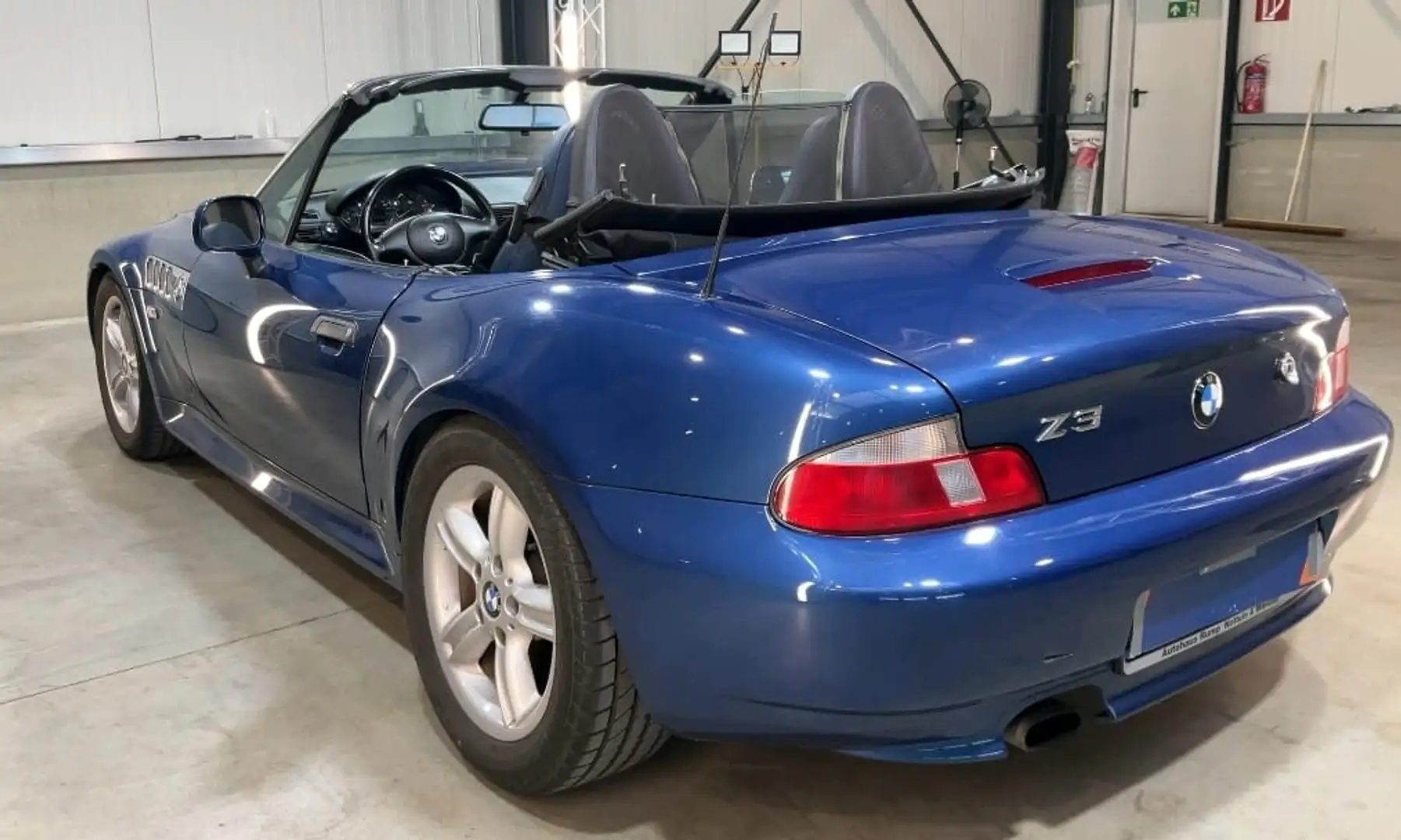 BMW Z3 1.9 Roadster Topasblau Blauw - 2