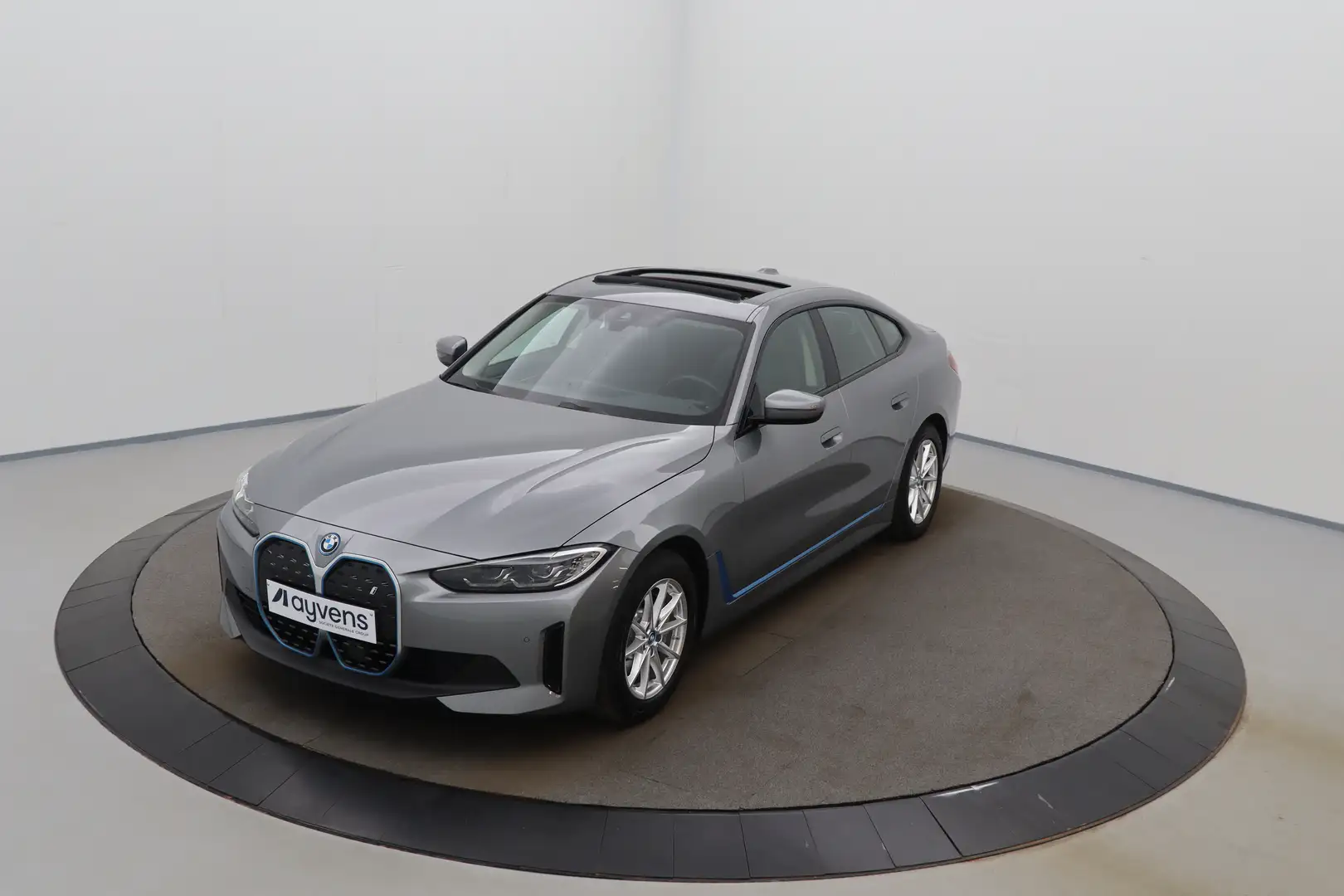 BMW i4 eDrive40 LEDER/CUIR LED GPS PDC CAM OD/TO Sportzet Сірий - 1