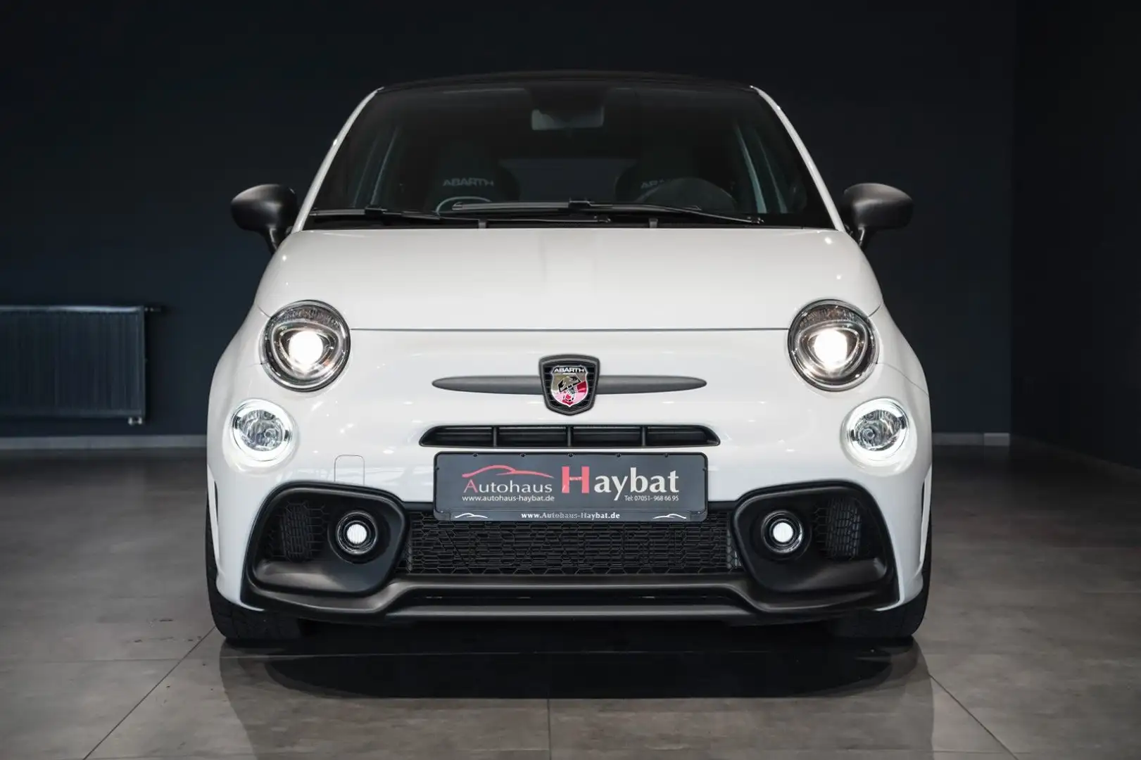 Abarth 595C 595 C Linea Turismo-Tech Paket-Leder-Navi Weiß - 2