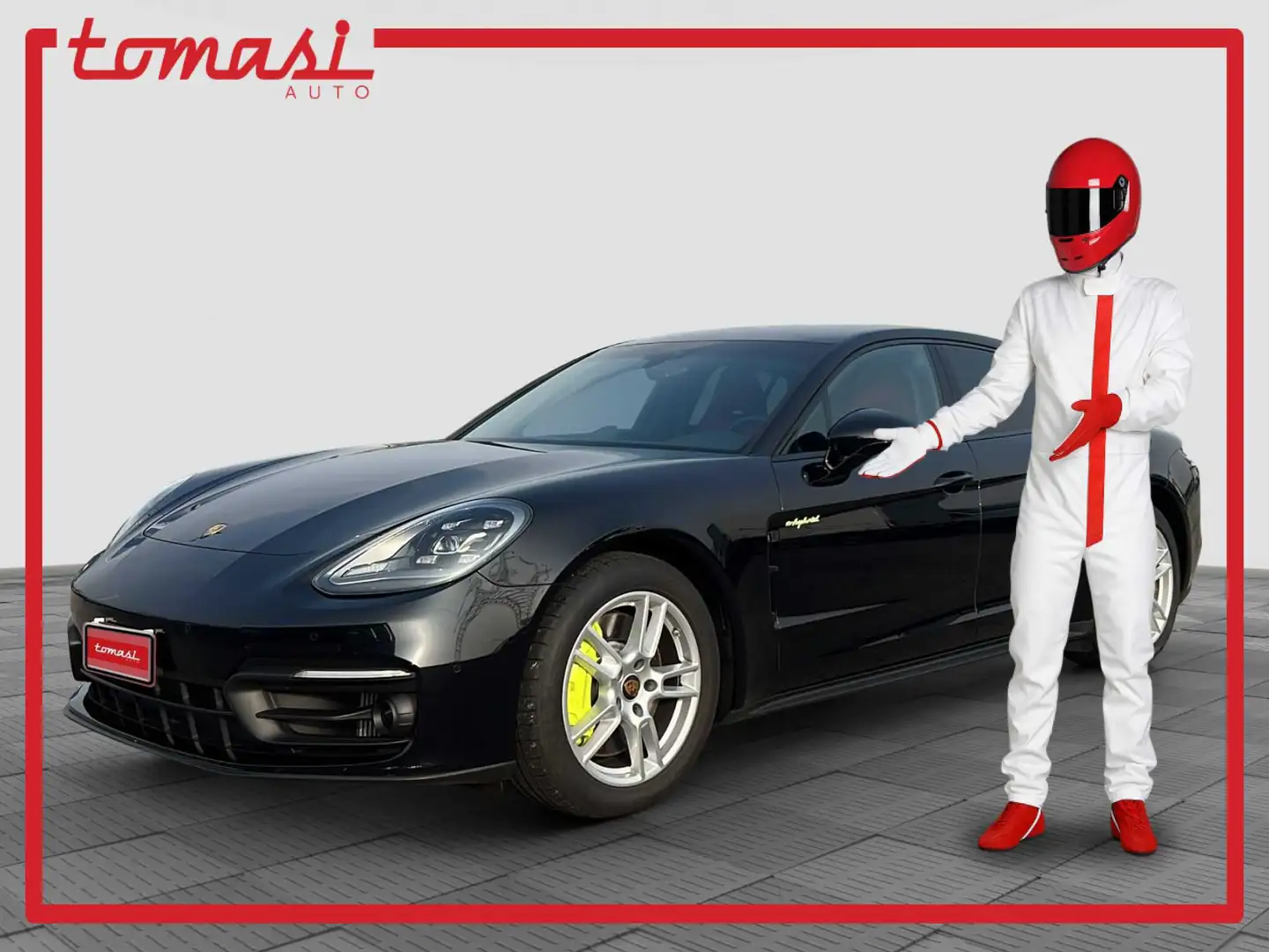 Porsche Panamera 2.9 4 E-Hybrid CERCHI 19,SURROWND VIEW,PELLE TOTAL Noir - 1