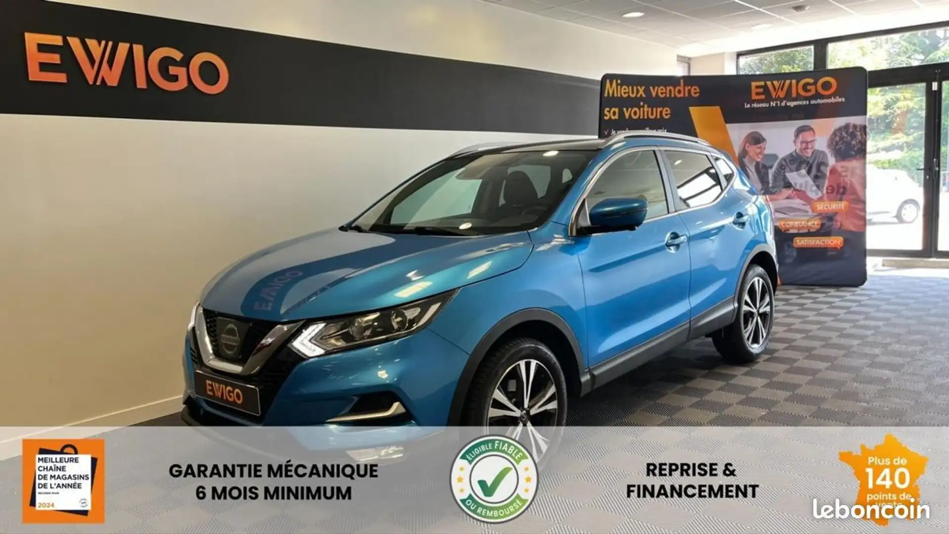 Nissan Qashqai GENERATION-II 1.2 DIGT 115 N-CONNECTA 2WD Bleu - 1