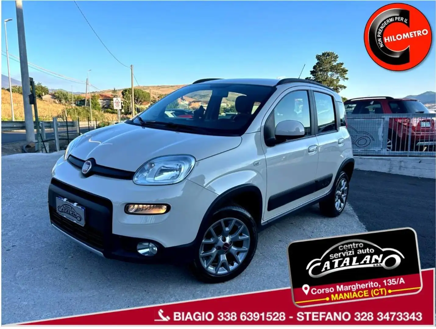 Fiat Panda 1.3 MJT 95 CV S&S 4x4 Bianco - 1