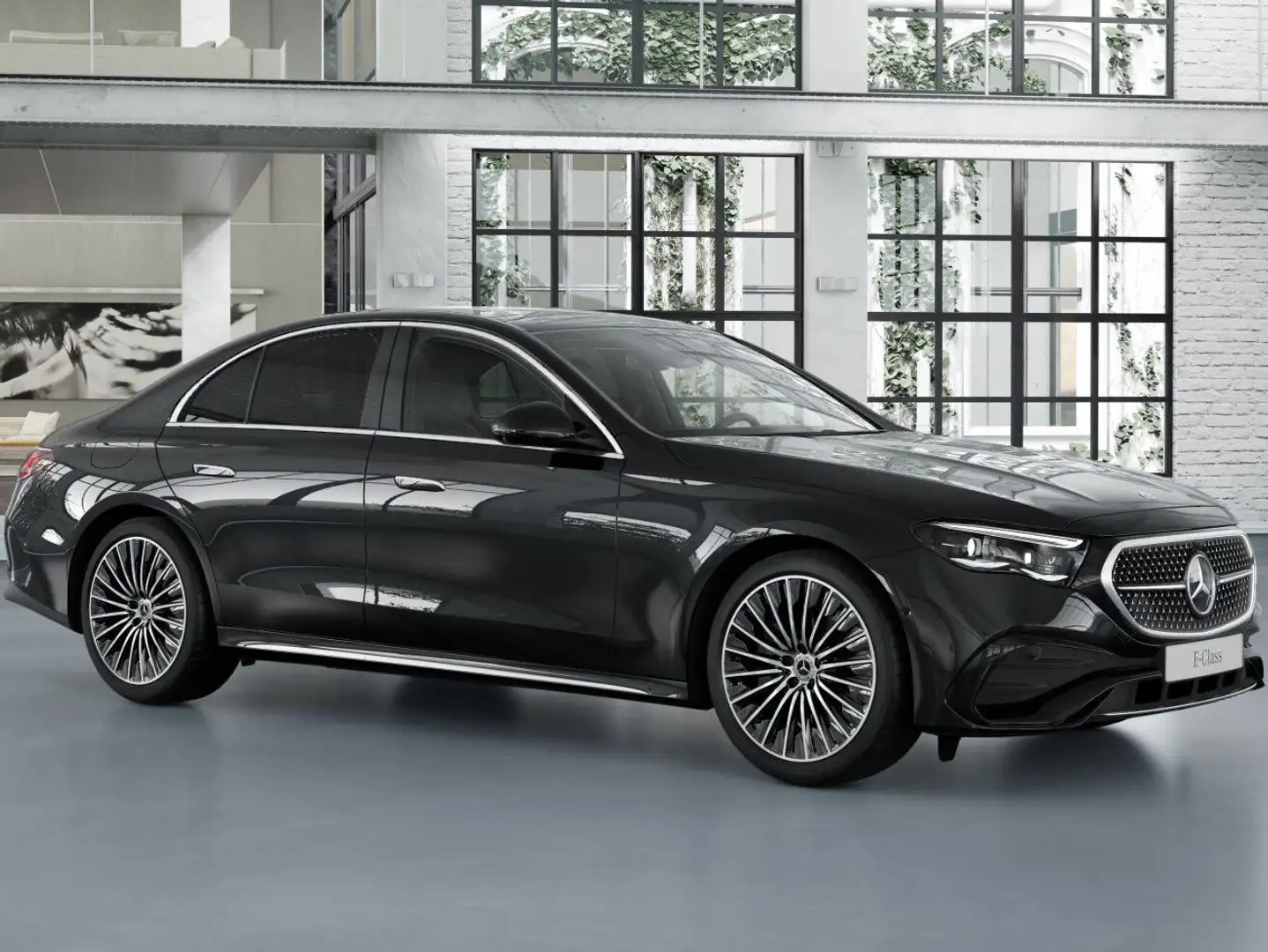 Mercedes-Benz E 220 E 220 d AMG Line *Pano*Burmester*Superscreen* Zwart - 1