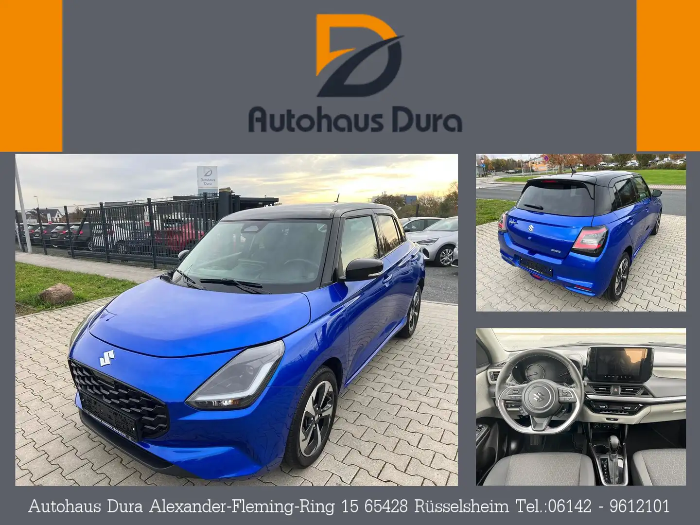 Suzuki Swift 1.2 Dualjet Mild-Hybrid Comfort Aut. Navi Bleu - 1