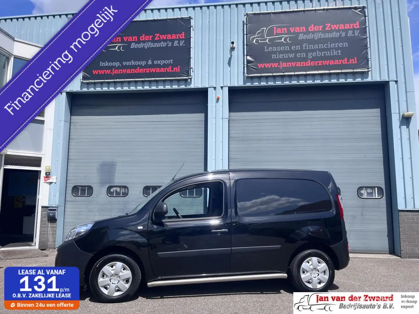 Renault Kangoo bestel 1.5 dCi 90 Euro 6 Energy Work Edition Zwart - 1