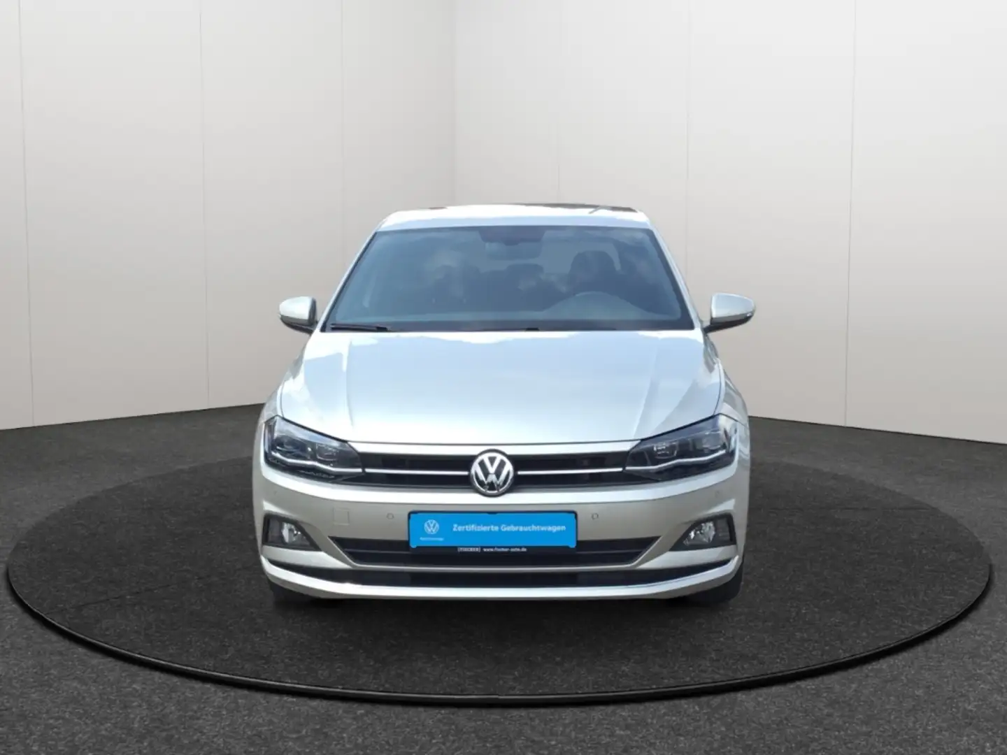 Volkswagen Polo 1.0TSI DSG Highline LED Navi Rear View ACC PDC Silber - 2