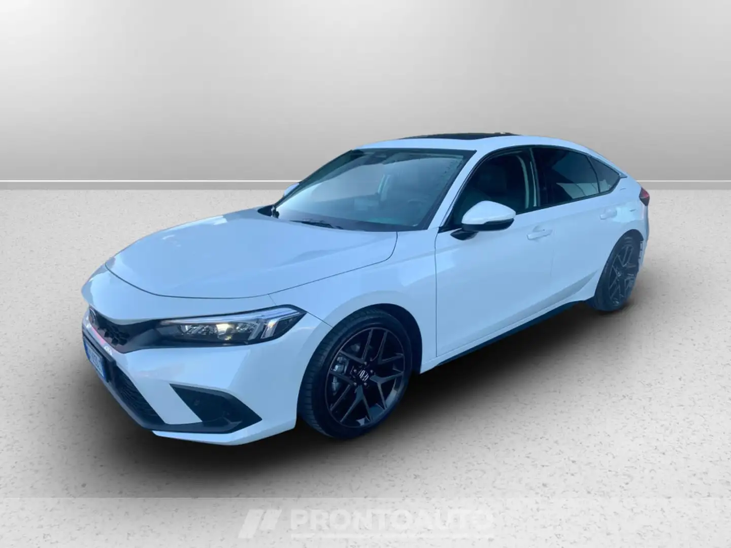 Honda Civic 2.0 hev advance ecvt Blanc - 1