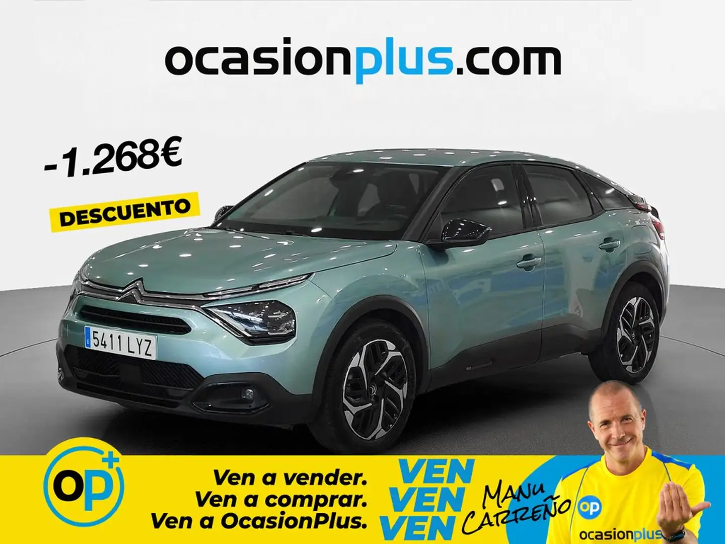 Citroen C4 1.2 PureTech Feel Pack S&S EAT8 130 Azul - 1