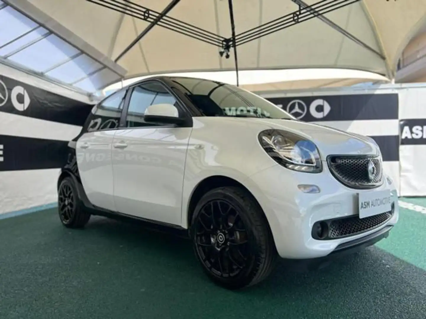 smart forFour 90 0.9 Turbo twinamic Passion Blanc - 1