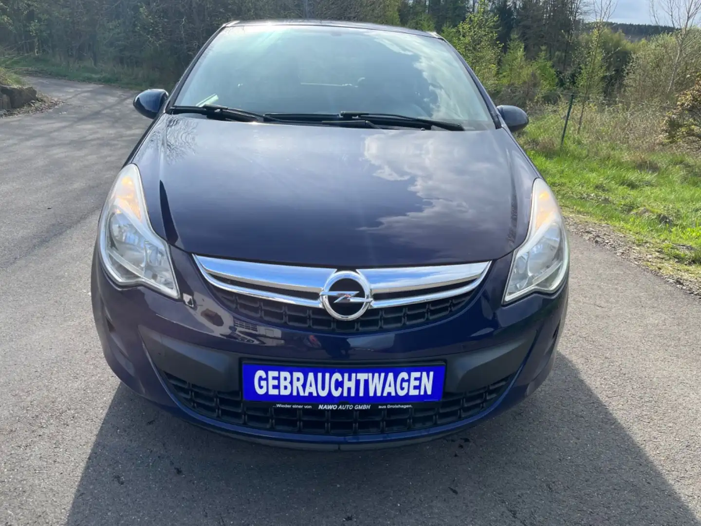 Opel Corsa D Selection-1,2-Automatik-1 Hand Blau - 2