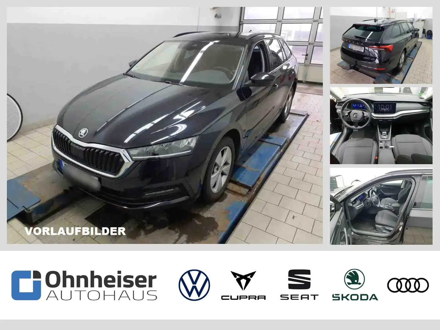 Skoda Octavia Combi 2.0 TDI DSG Ambition AHK*ACC*2xSHZ*N Schwarz - 1