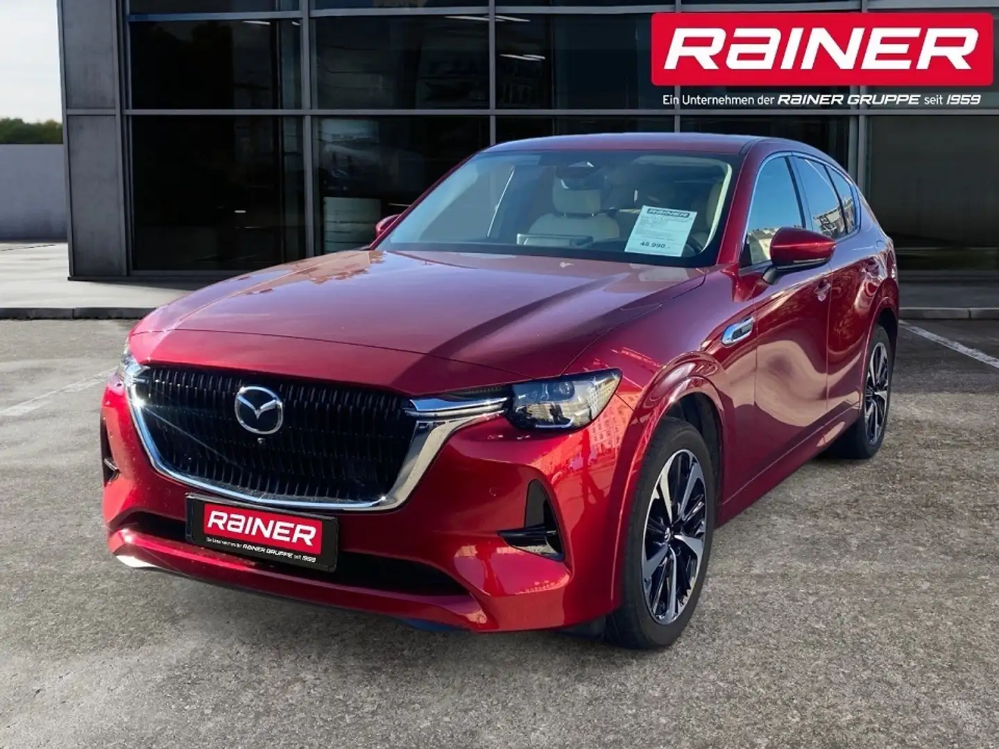Mazda CX-60 2.5L e-SKYACTIV PHEV AWD TAKUMI Aut. Rot - 1