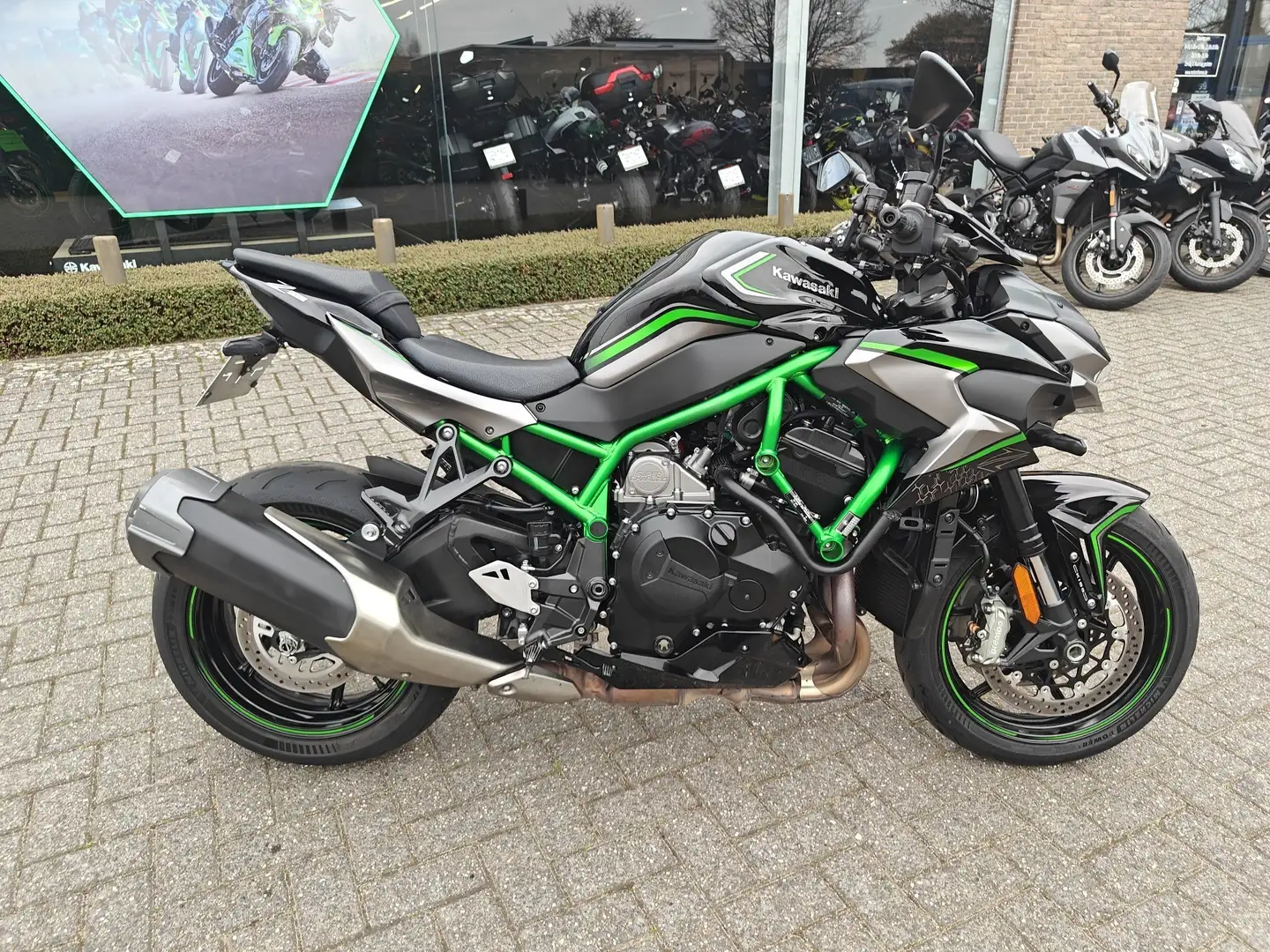 Kawasaki Z H2 Verde - 2