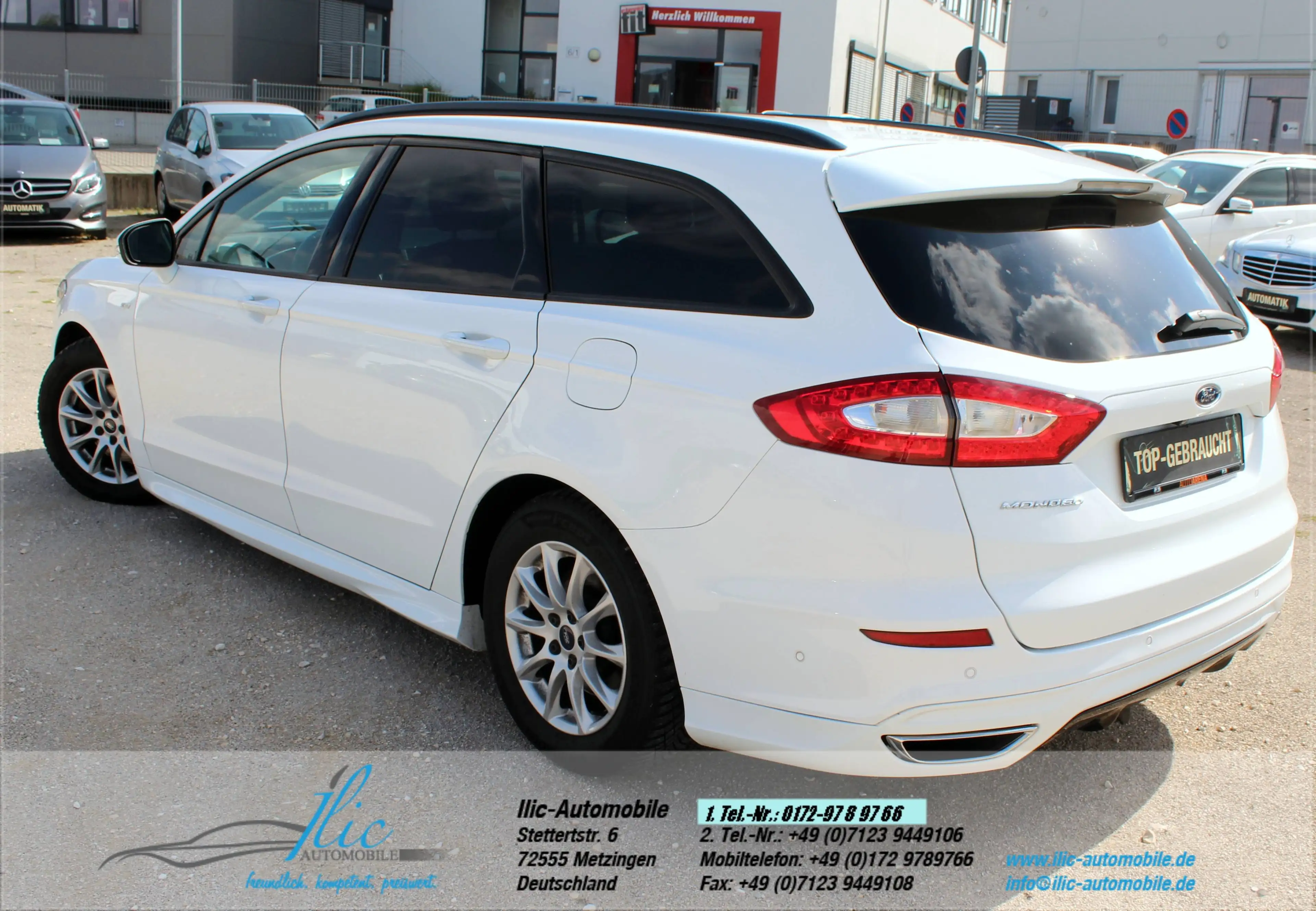 Ford Mondeo Turnier ST-Line/NAVI/LED/AHK/ALU18/KAMERA_.Leichte Hageschaden! — photo 5
