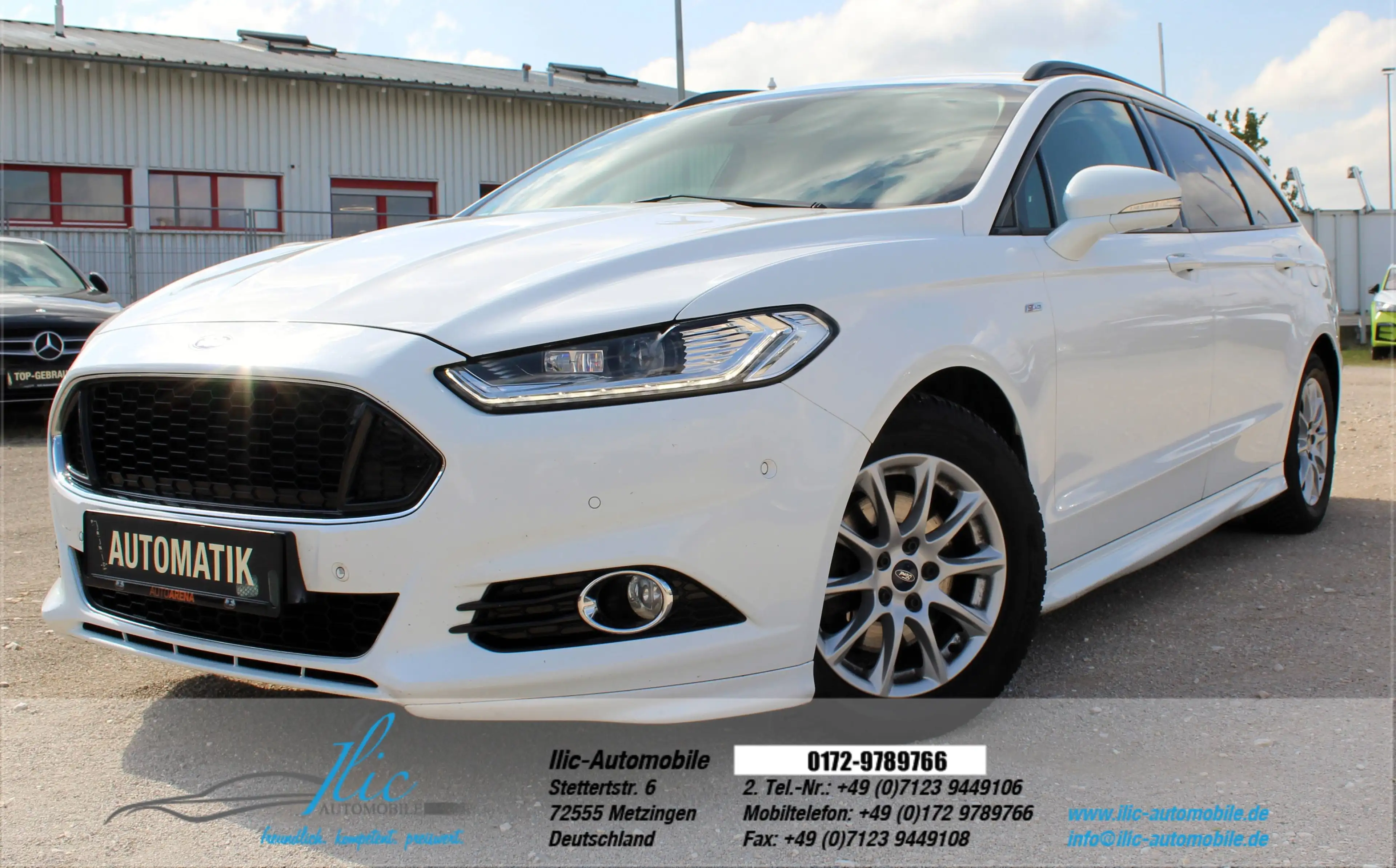 Ford Mondeo Turnier ST-Line/NAVI/LED/AHK/ALU18/KAMERA_.Leichte Hageschaden! — photo 3