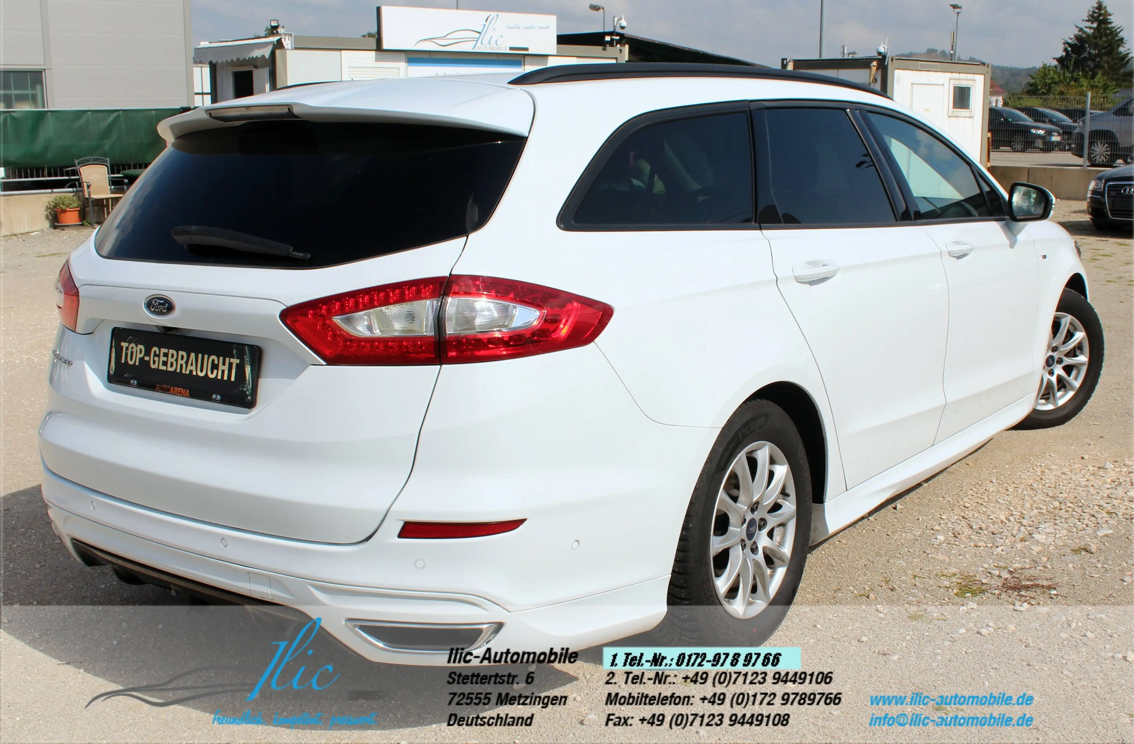 Ford Mondeo Turnier ST-Line/NAVI/LED/AHK/ALU18/KAMERA_.Leichte Hageschaden! — photo 4