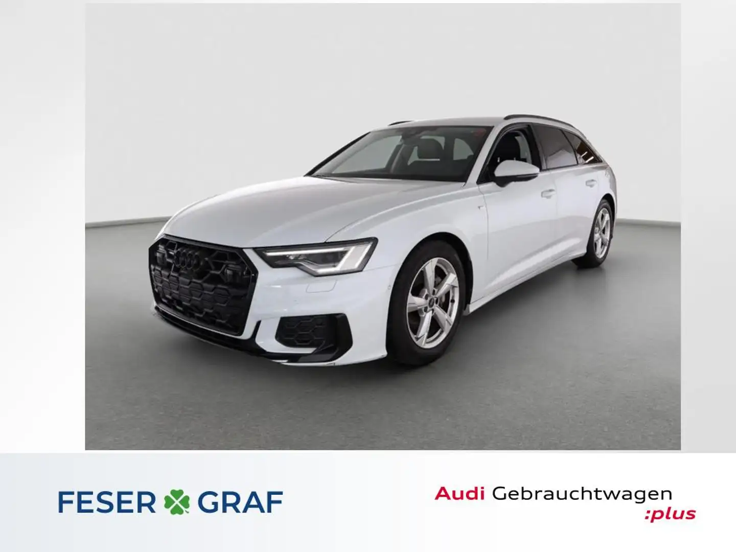 Audi A6 Avant Design Weiß - 1