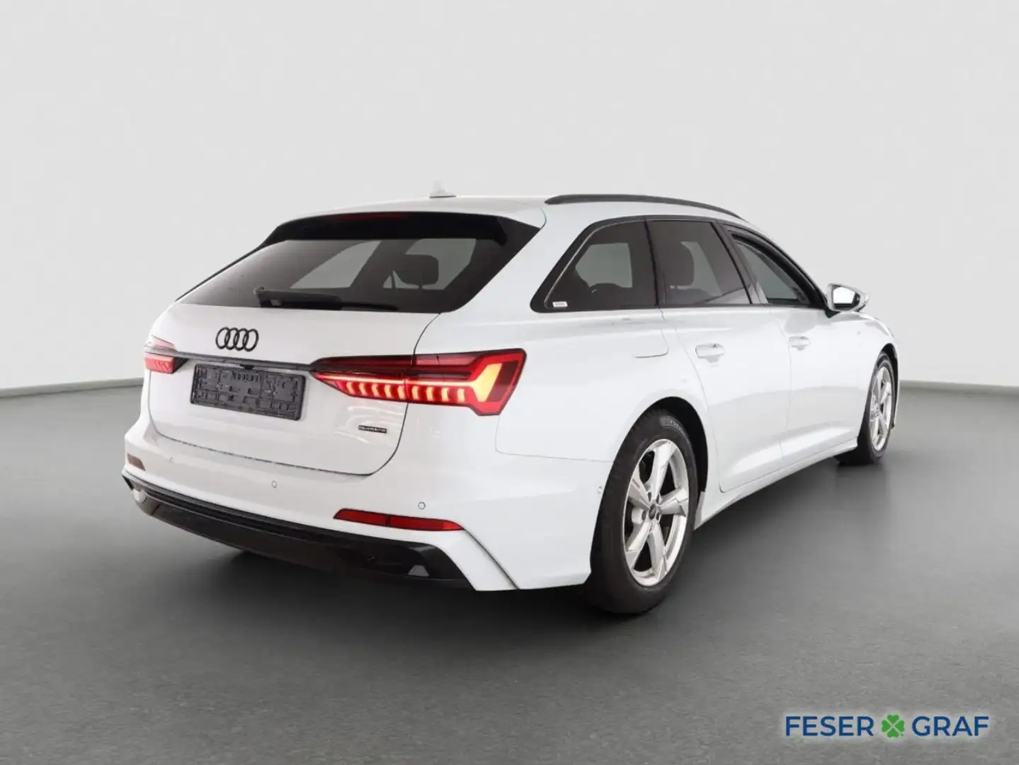 Audi A6 Avant Design Weiß - 2