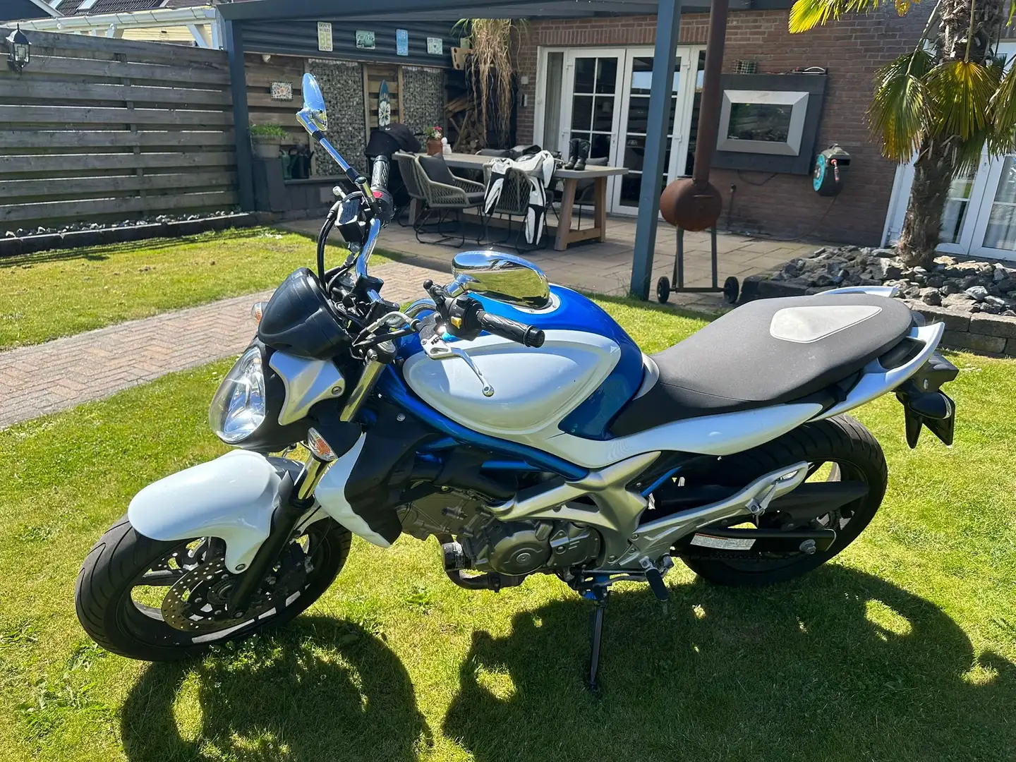 Suzuki Gladius 650 Naked Bike Alb - 2