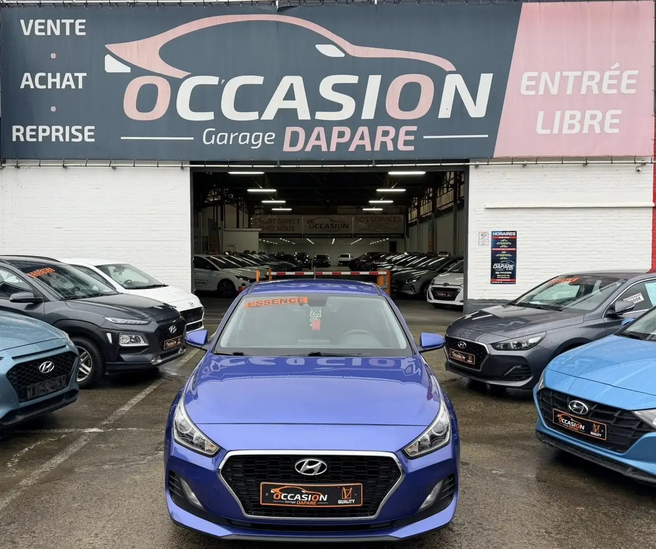 Hyundai i30 AIR 1.4i  100CV - CARNET -1ER PROPRIO - Garantie Bleu - 1