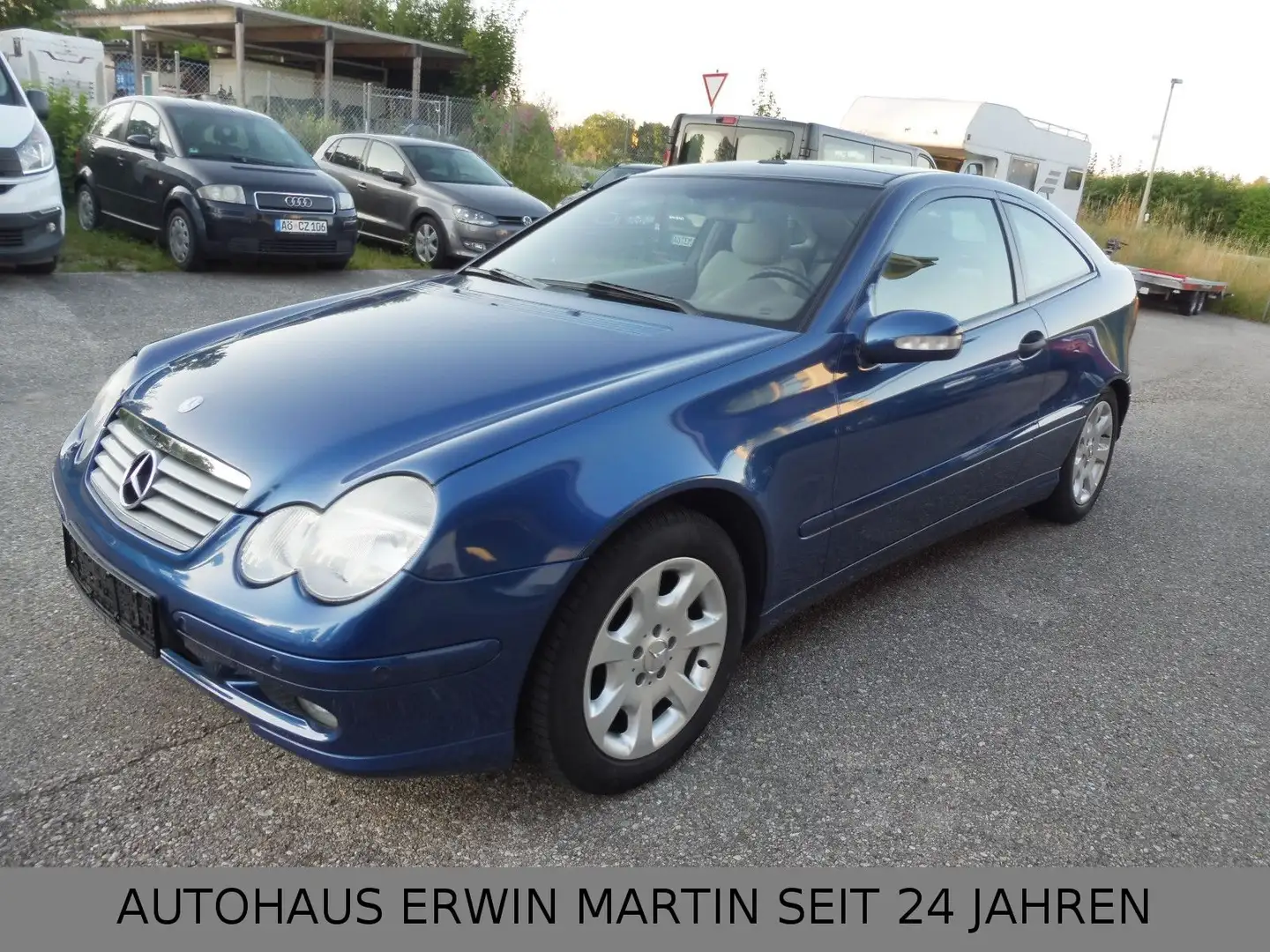 Mercedes-Benz C 200 Sportcoupe C 200 Kompressor Blau - 2
