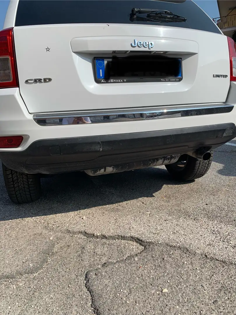 Jeep Compass Compass 2.2 crd Limited 4wd 163cv Bianco - 2
