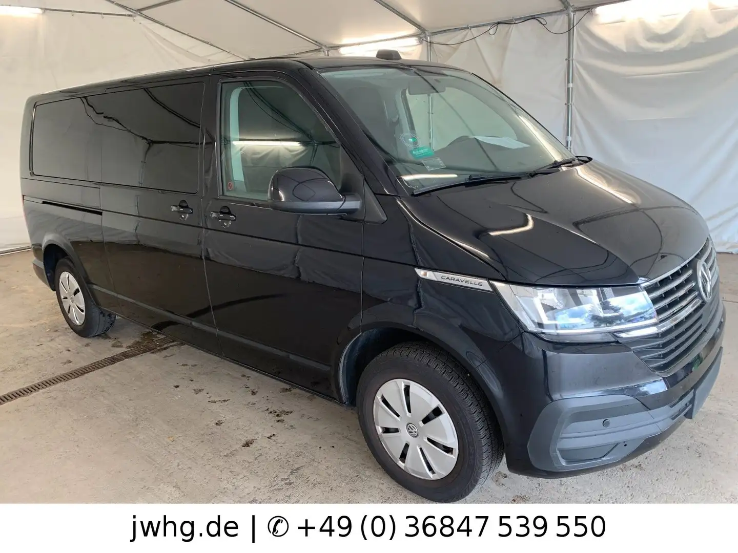 Volkswagen T6 Caravelle T6.1 Caravelle Lang 9-Sitze ACC SitzHz Tisch Schwarz - 2