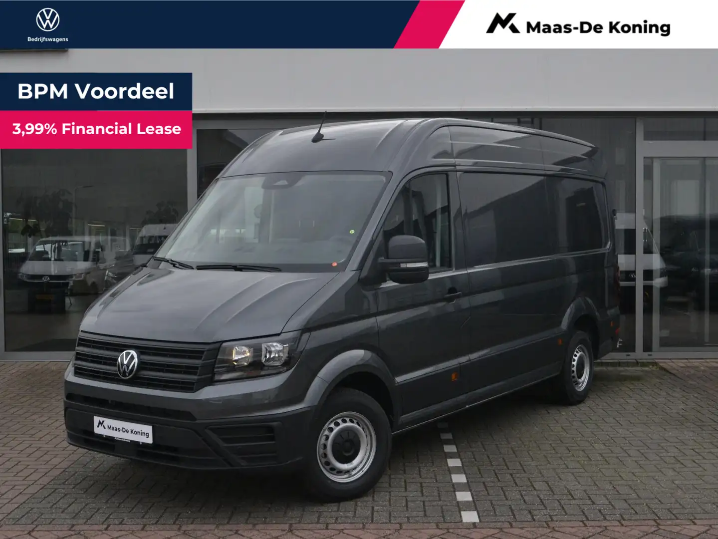 Volkswagen Crafter Bedrijfswagens 35 Trendline 2.0TDi 140pk L3H3 3668 Grijs - 1