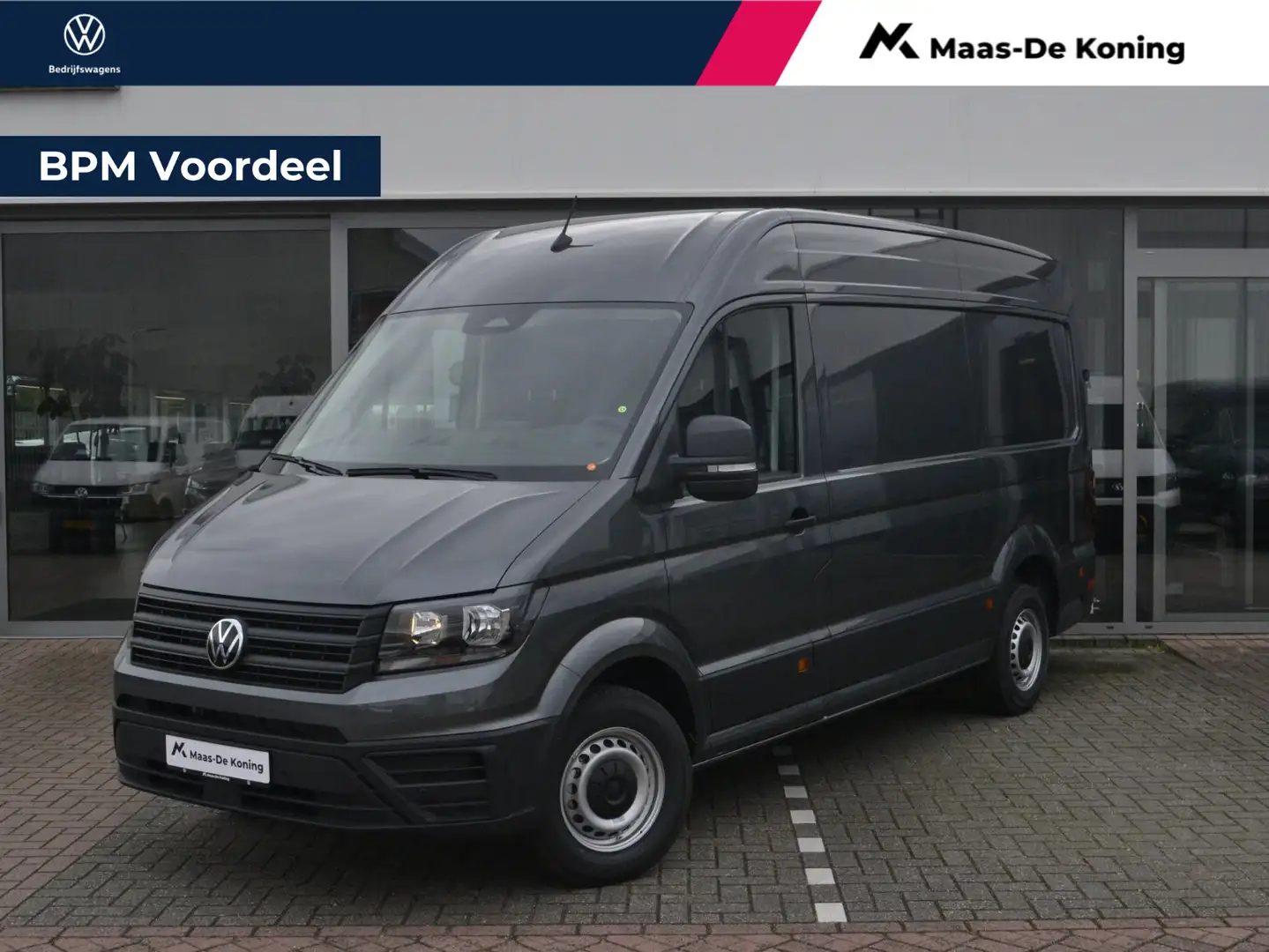 Volkswagen Crafter Bedrijfswagens 35 Trendline 2.0TDi 140pk L3H3 3668 Grigio - 1